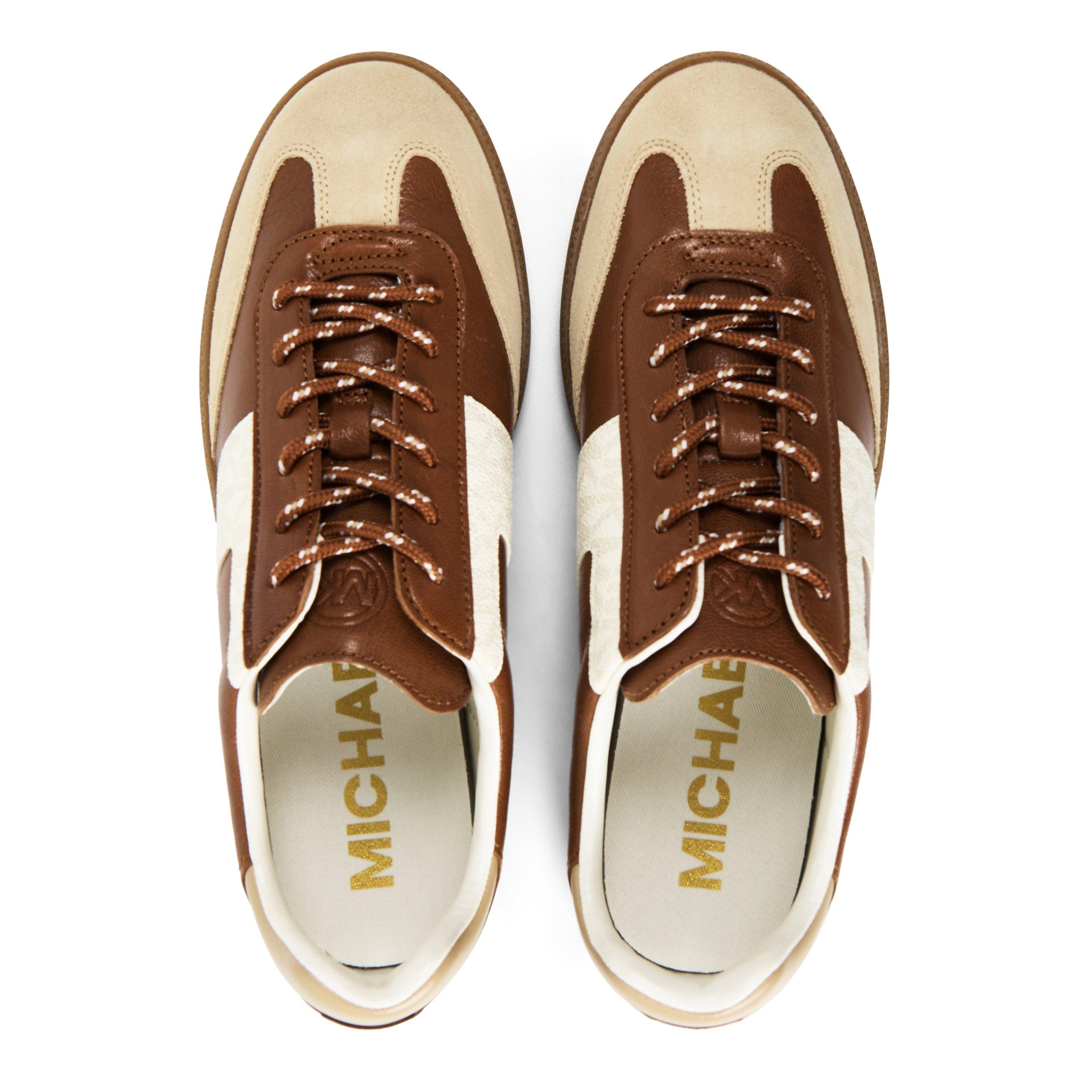 Luggage - MICHAEL Michael Kors - Women's Jovie Trainer Low-Top Trainers - 4