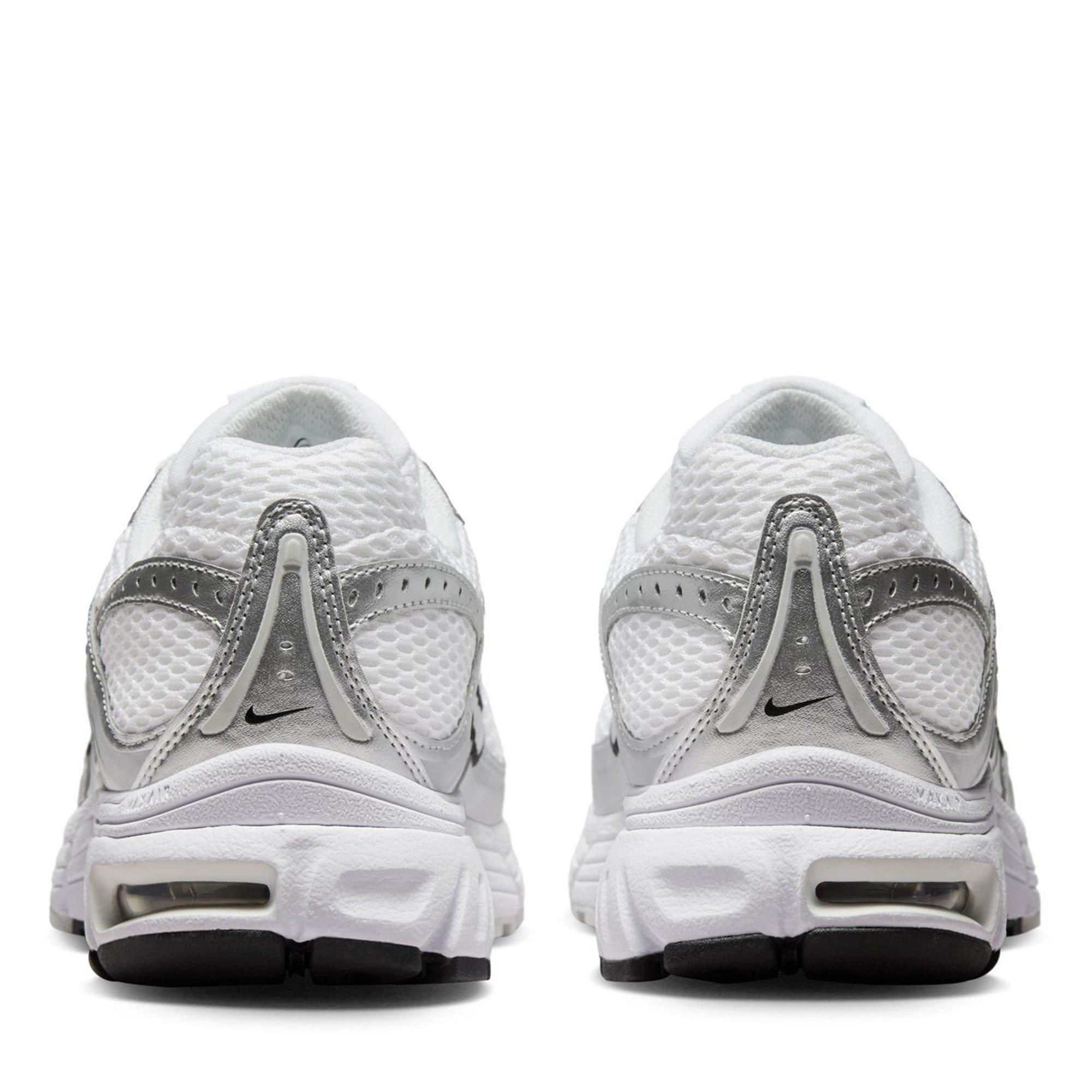 Bijelo/Srebrno/Crno - Nike - Women's Air Max Moto 2K Runners - 4
