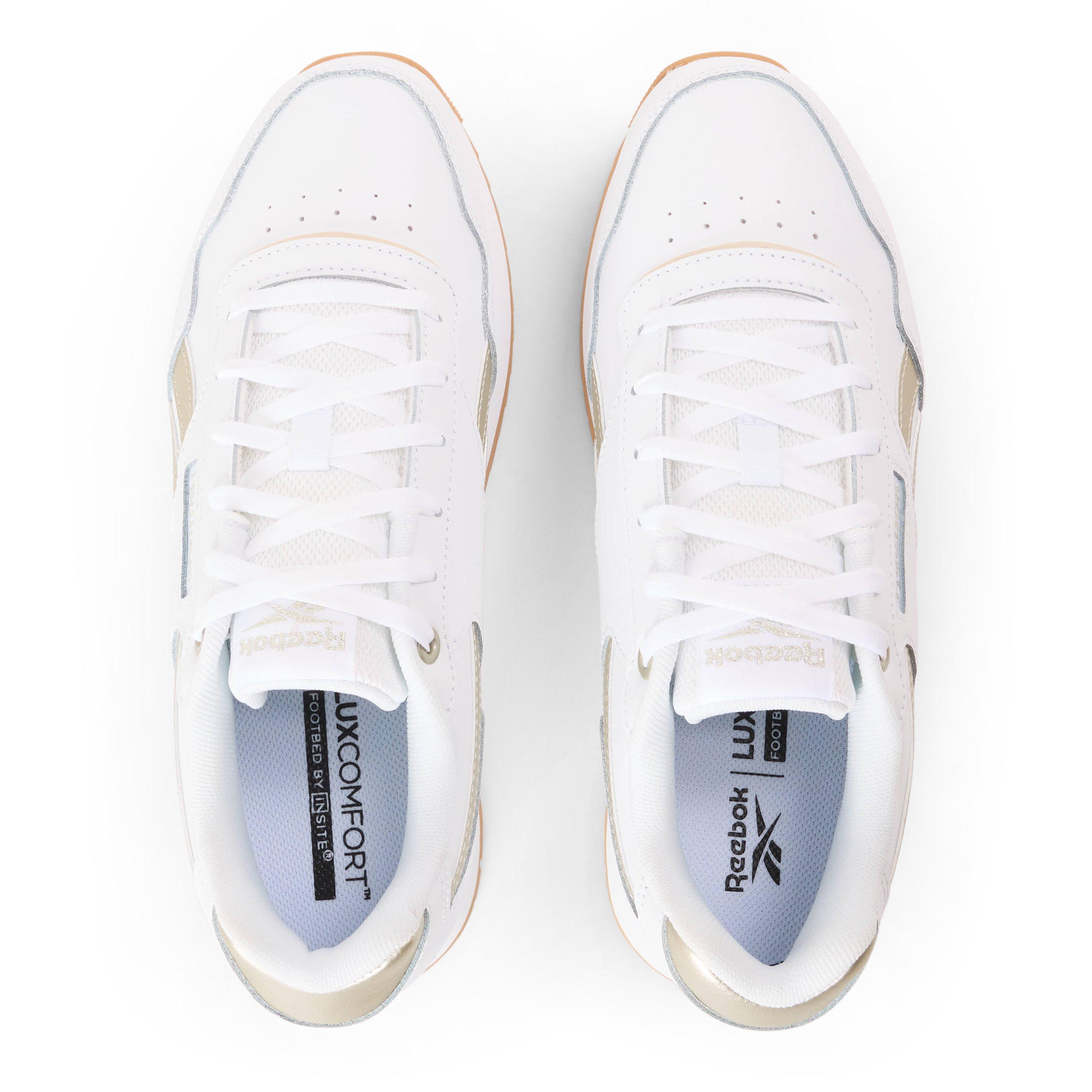 Wit/Zand - Reebok - Women's Glide Ripple Trainers - 4
