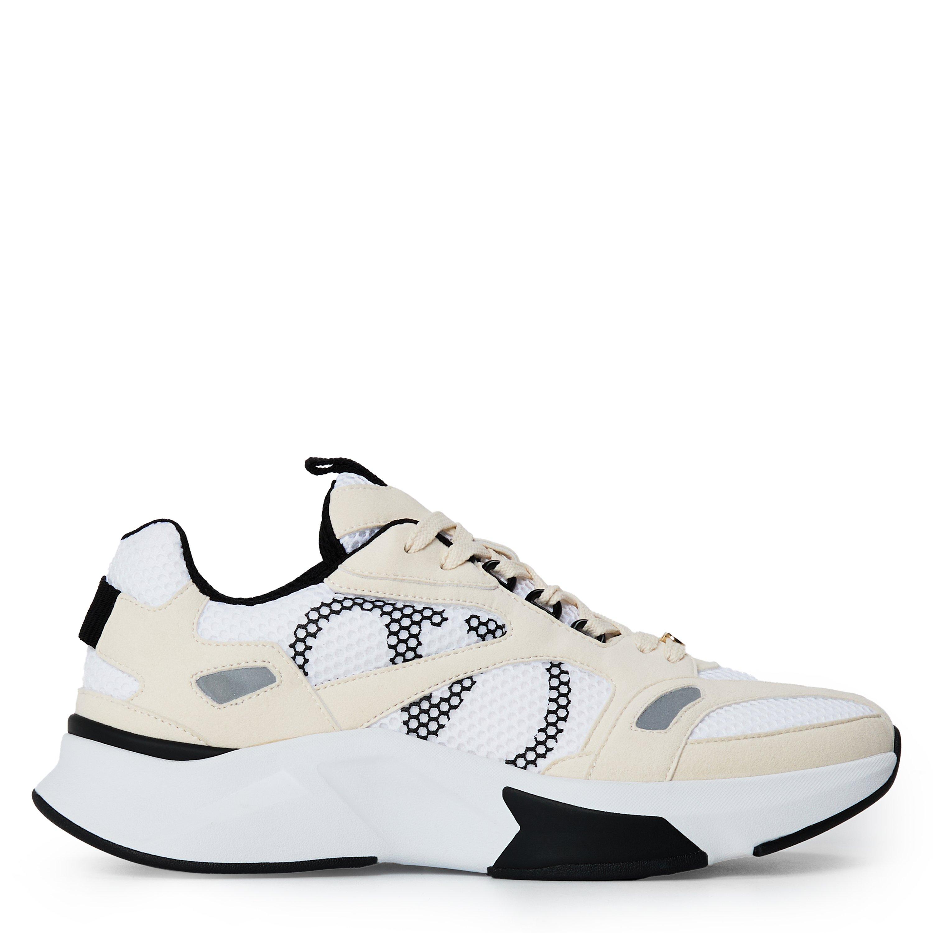 Valentino Garavani VG Demivee Snkr Ld63 - Bianco/Grigio - Size 5 (38)