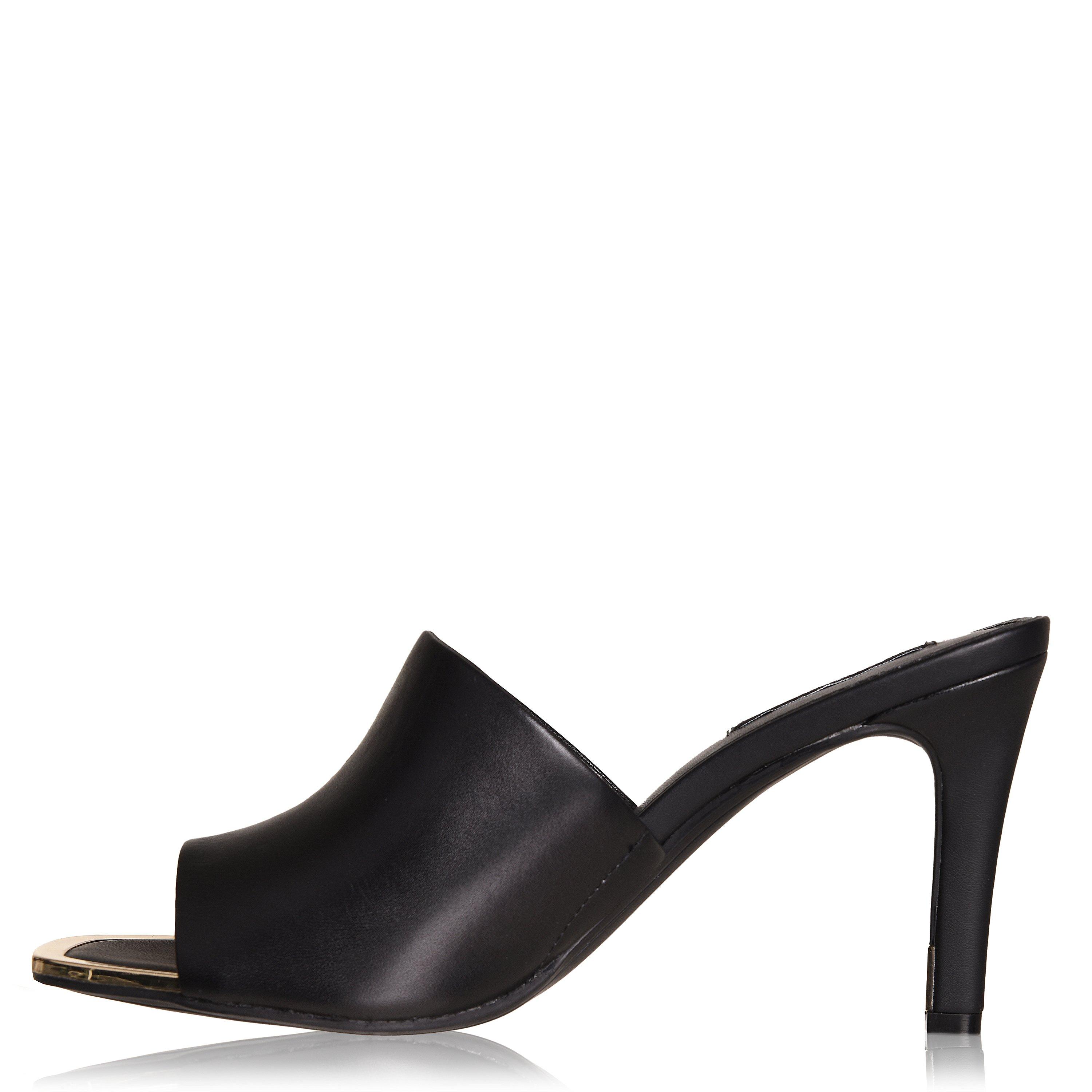 Black - DKNY - Bronx Mules - 2