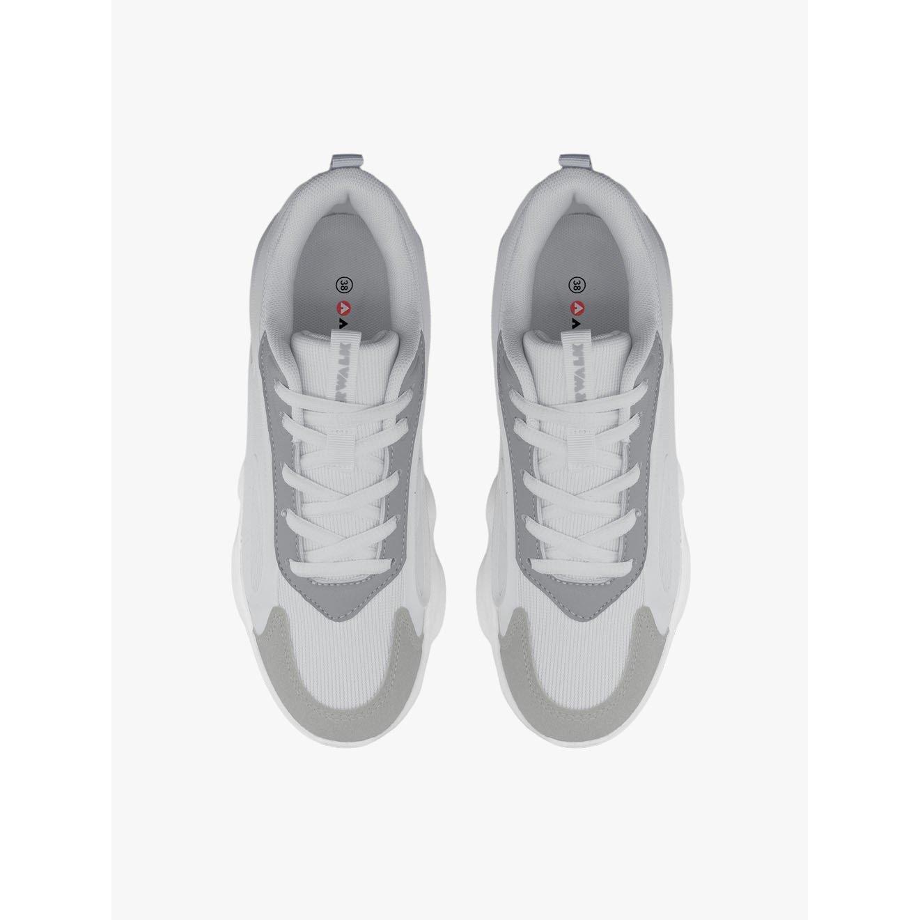 OFF-WHITE/GREY - Airwalk - Women's Galves Low-Top Trainers - 4