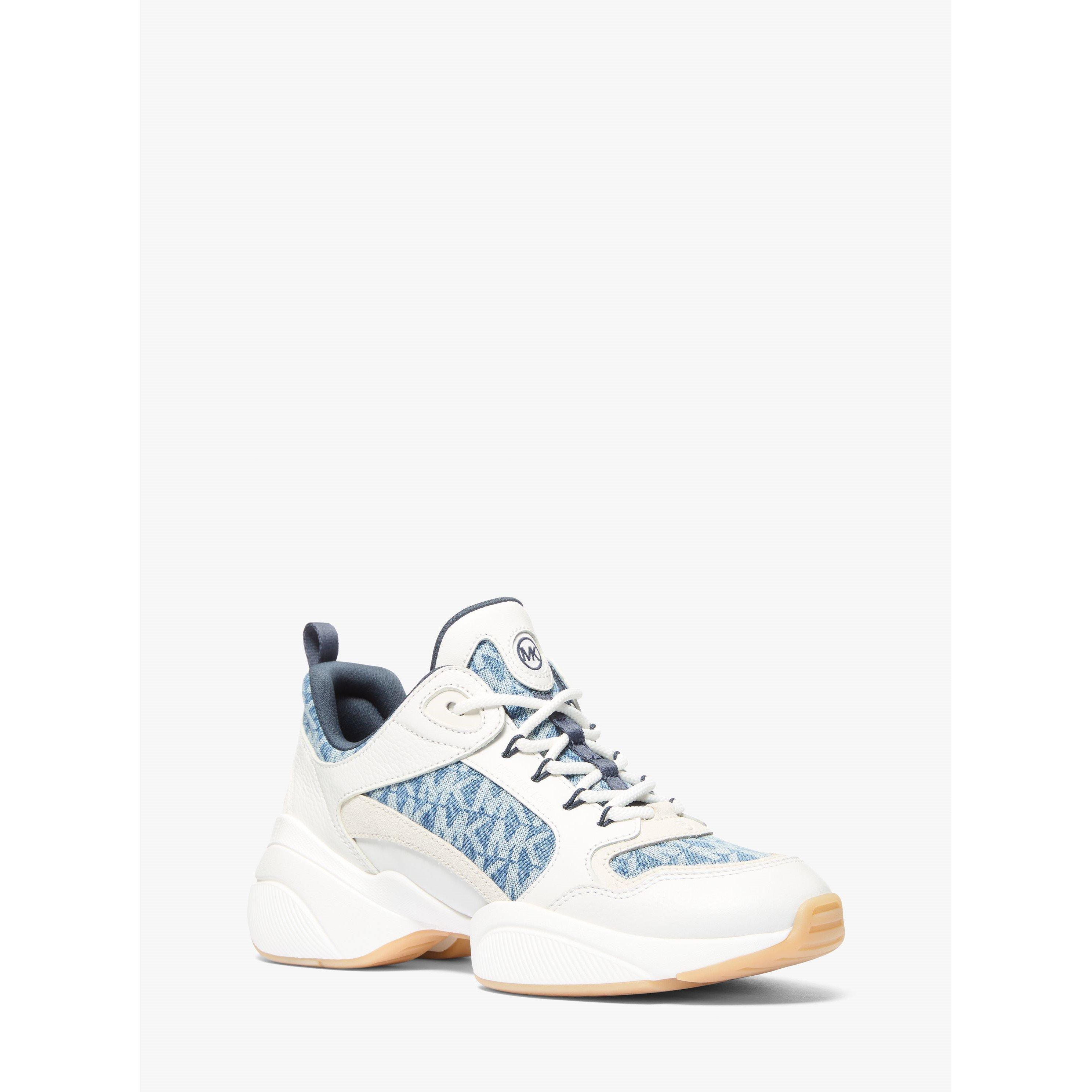 Denim Blue - MICHAEL Michael Kors - Women's Bowie Trainers - 1