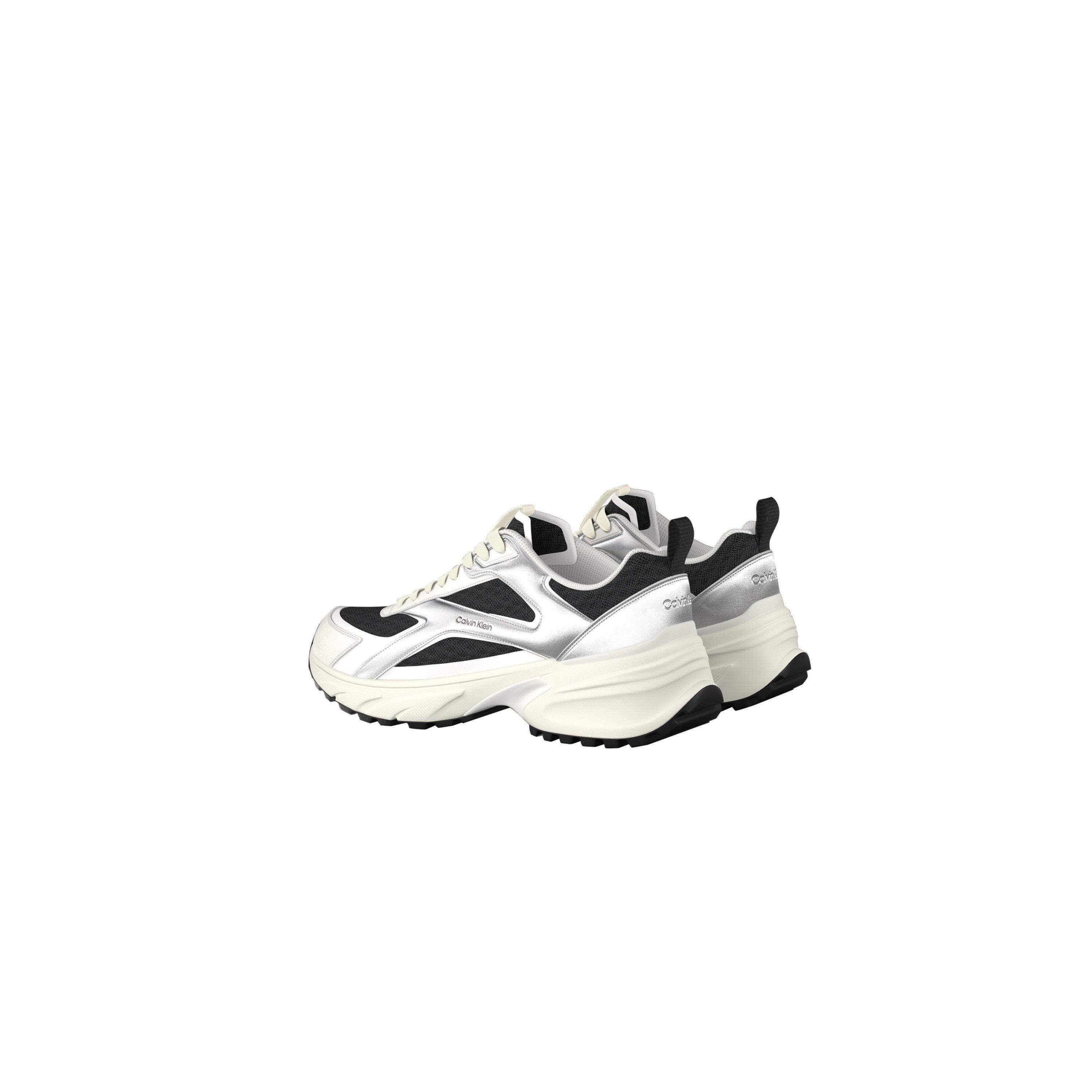 Black/Silver - Calvin Klein - CK L Hike Run SNKR Ld64 - 4
