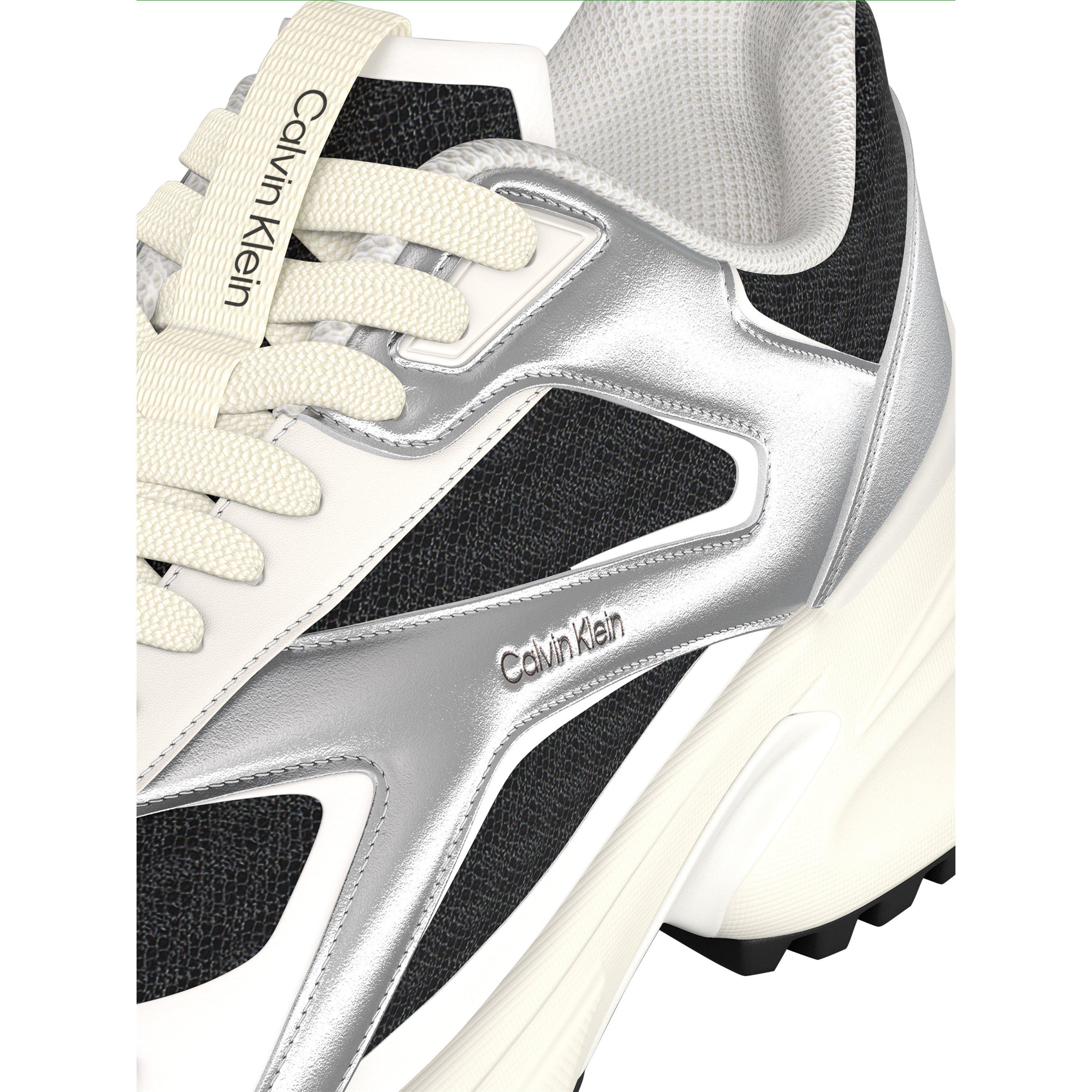 Black/Silver - Calvin Klein - CK L Hike Run SNKR Ld64 - 5