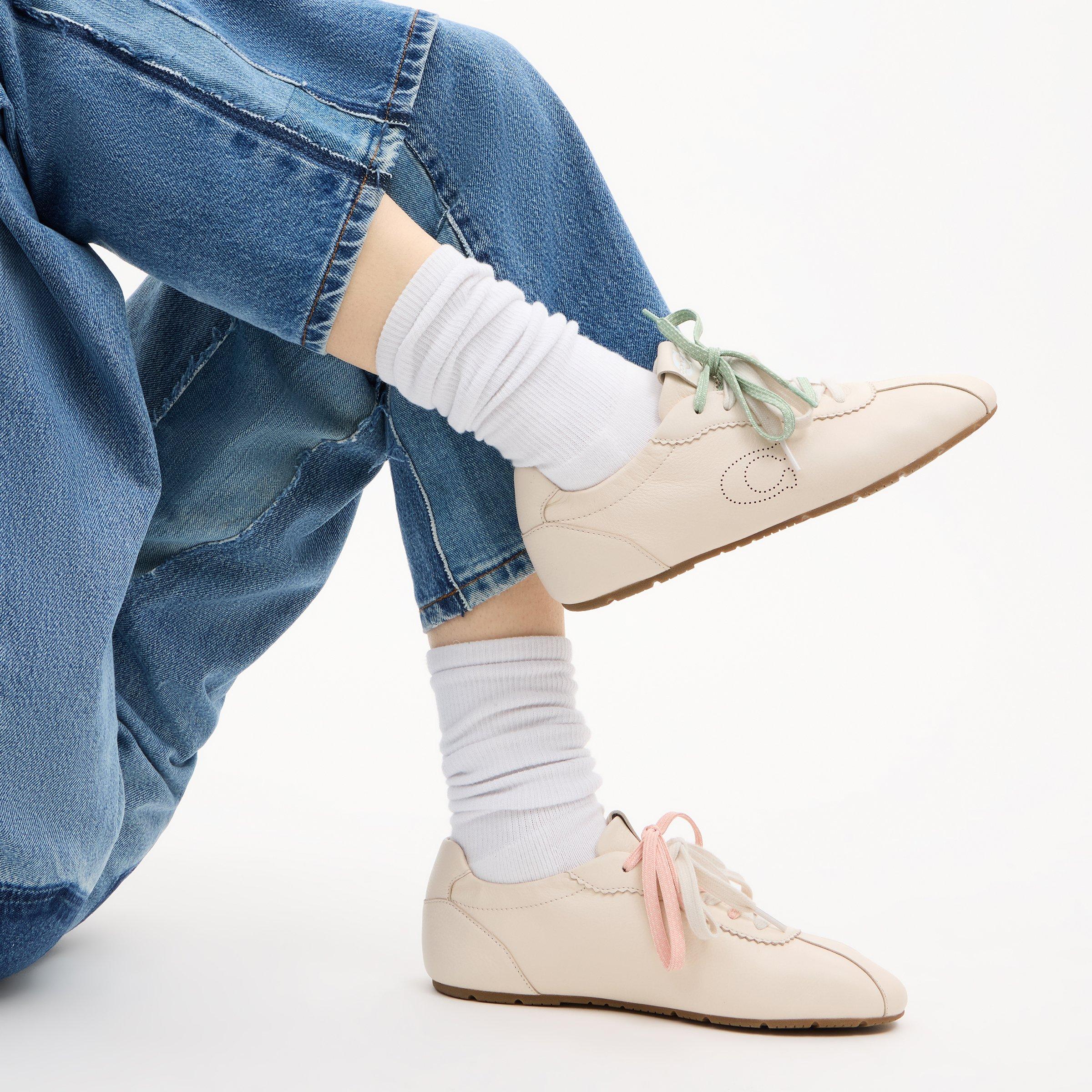 Chalk - Coach - Women's Soft Trainer Low-Top Trainers