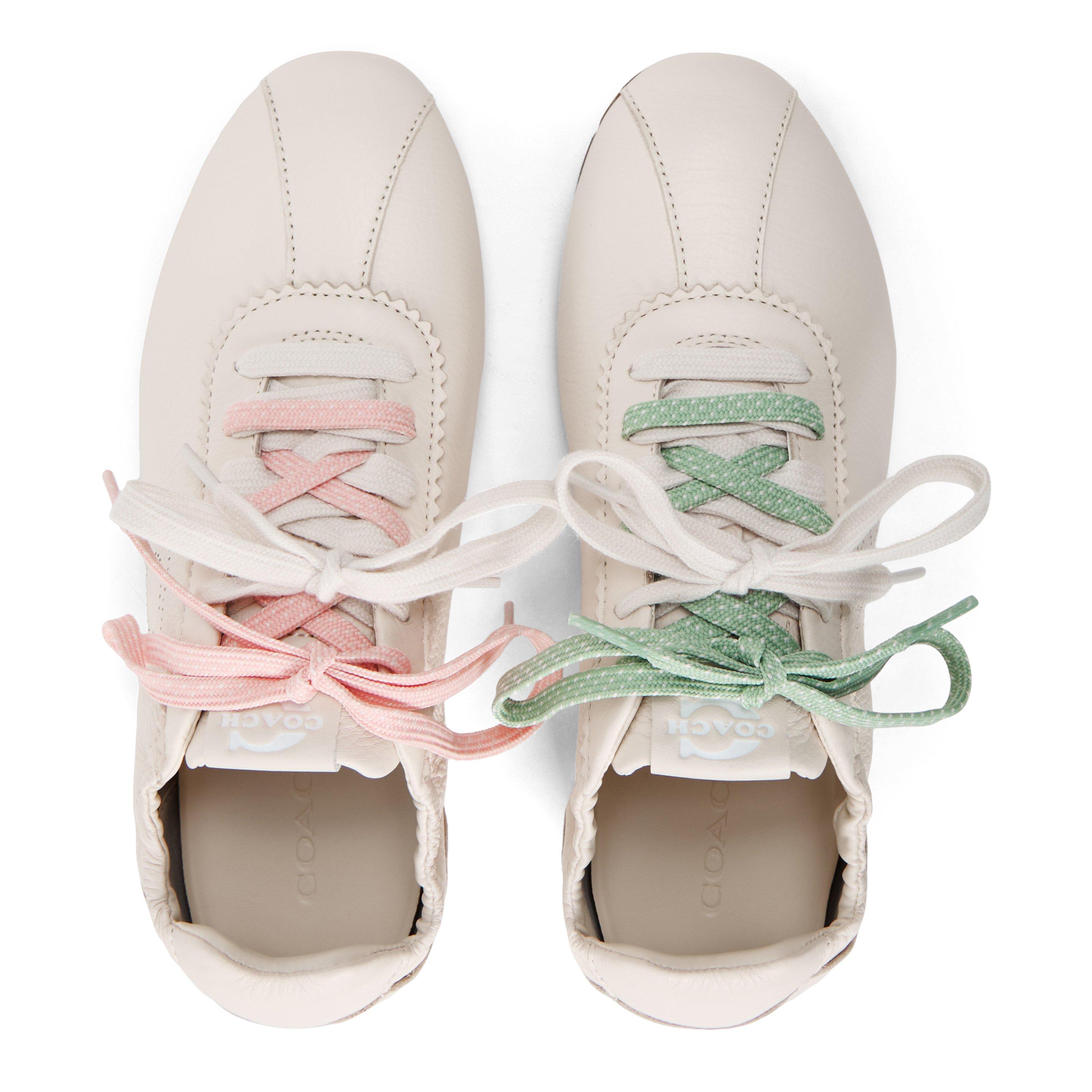 Chalk - Coach - Women's Soft Trainer Low-Top Trainers - 4