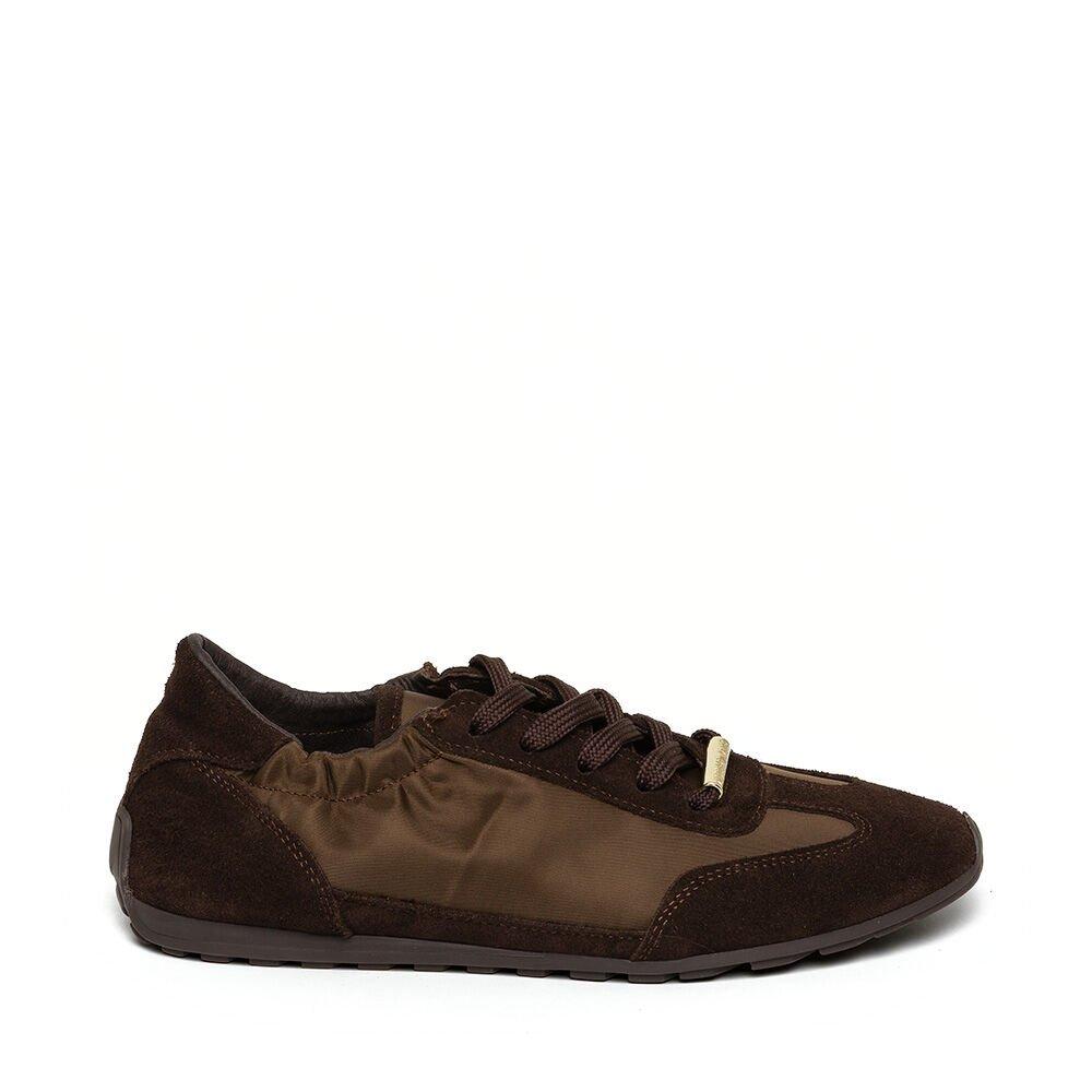 Chocolate - Steve Madden - Women's Bobby Sneaker Low-Top Trainers - 1