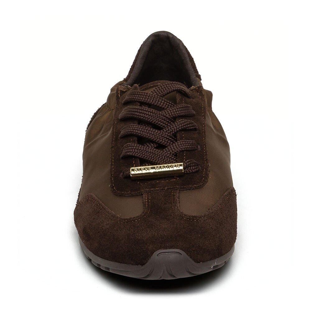 Chocolate - Steve Madden - Women's Bobby Sneaker Low-Top Trainers - 3