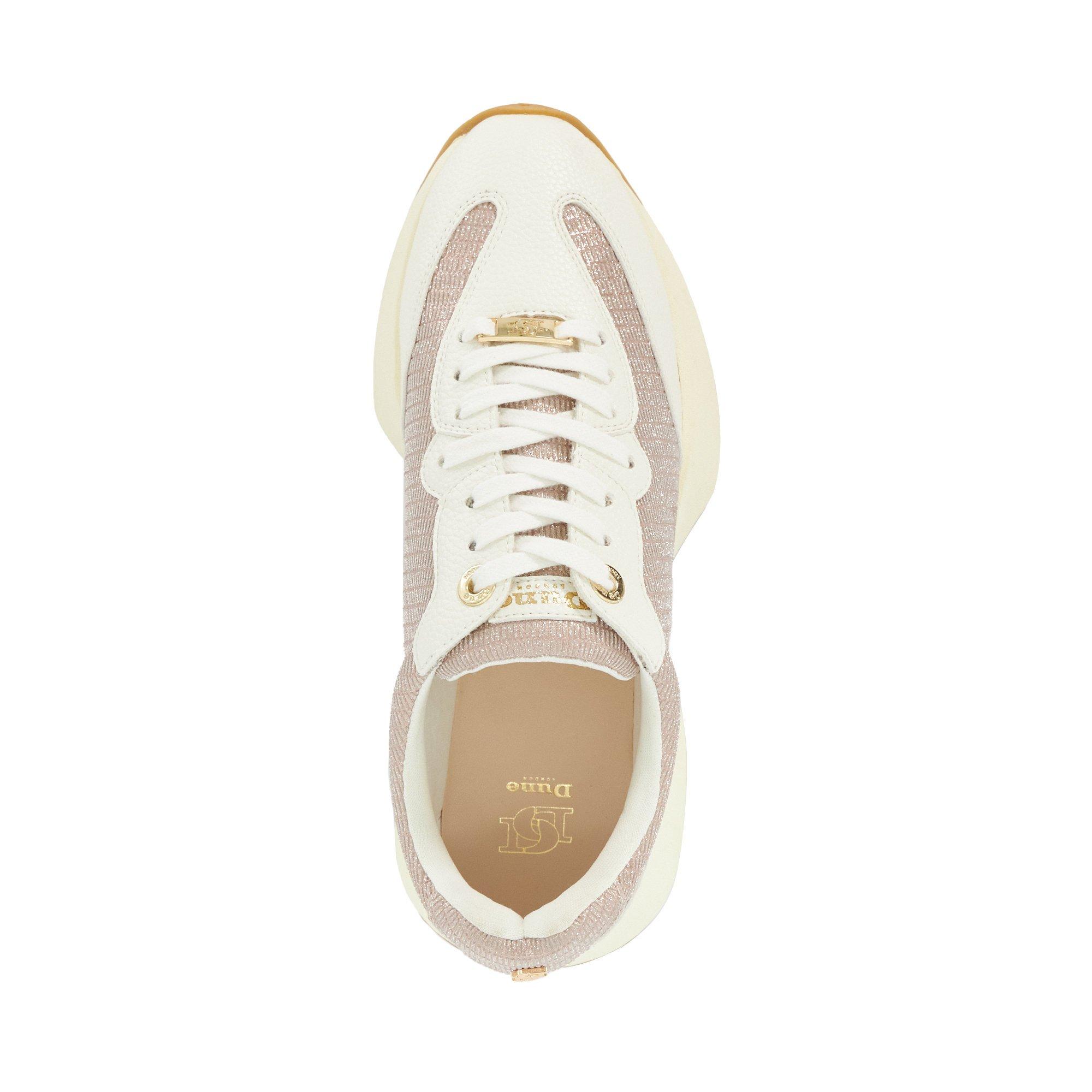 ROSE GOLD - Dune London - Dune Lo Emboss Flat Ld99 - 4