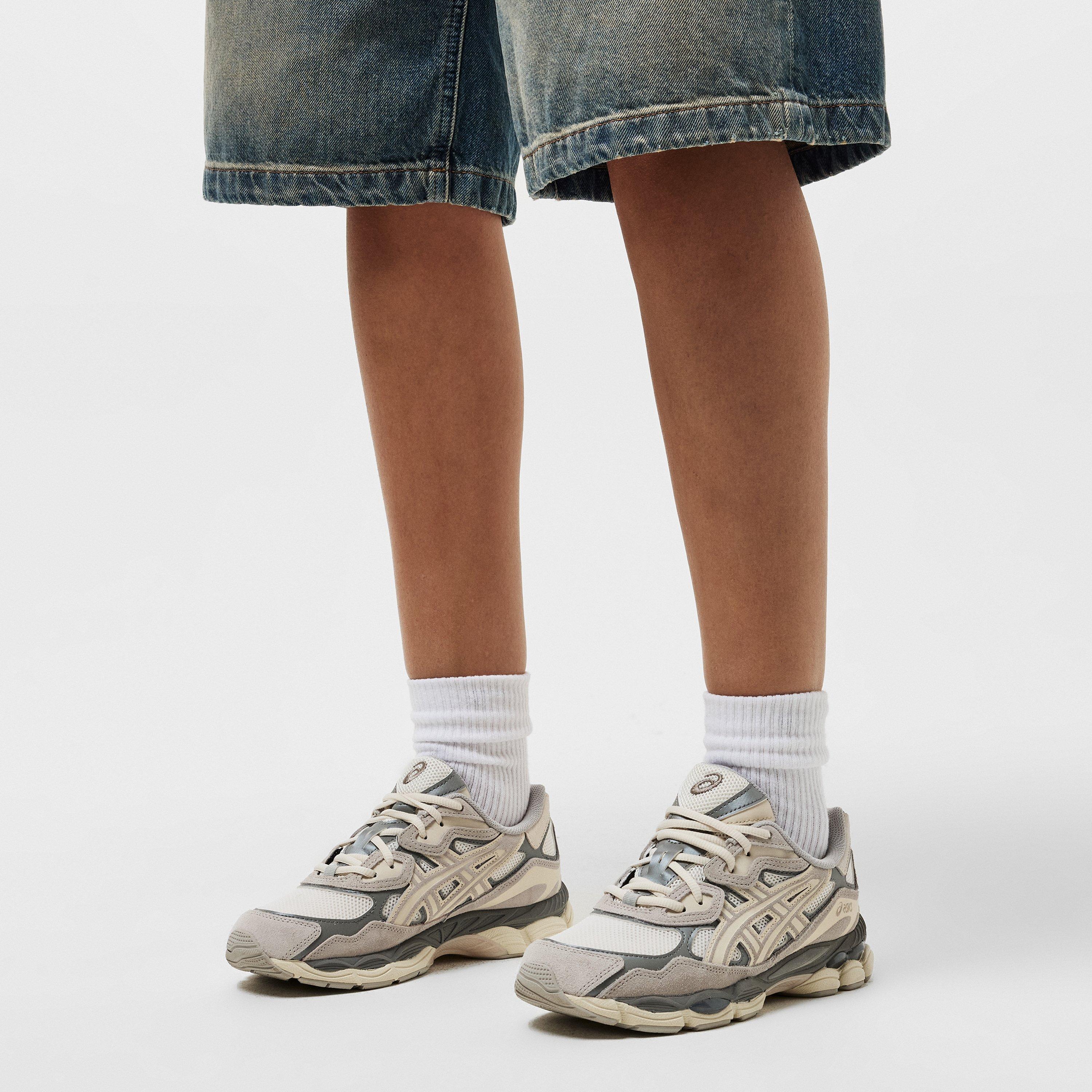 Cream/Oyster - Asics - Gel-Nyc Trainers - 3
