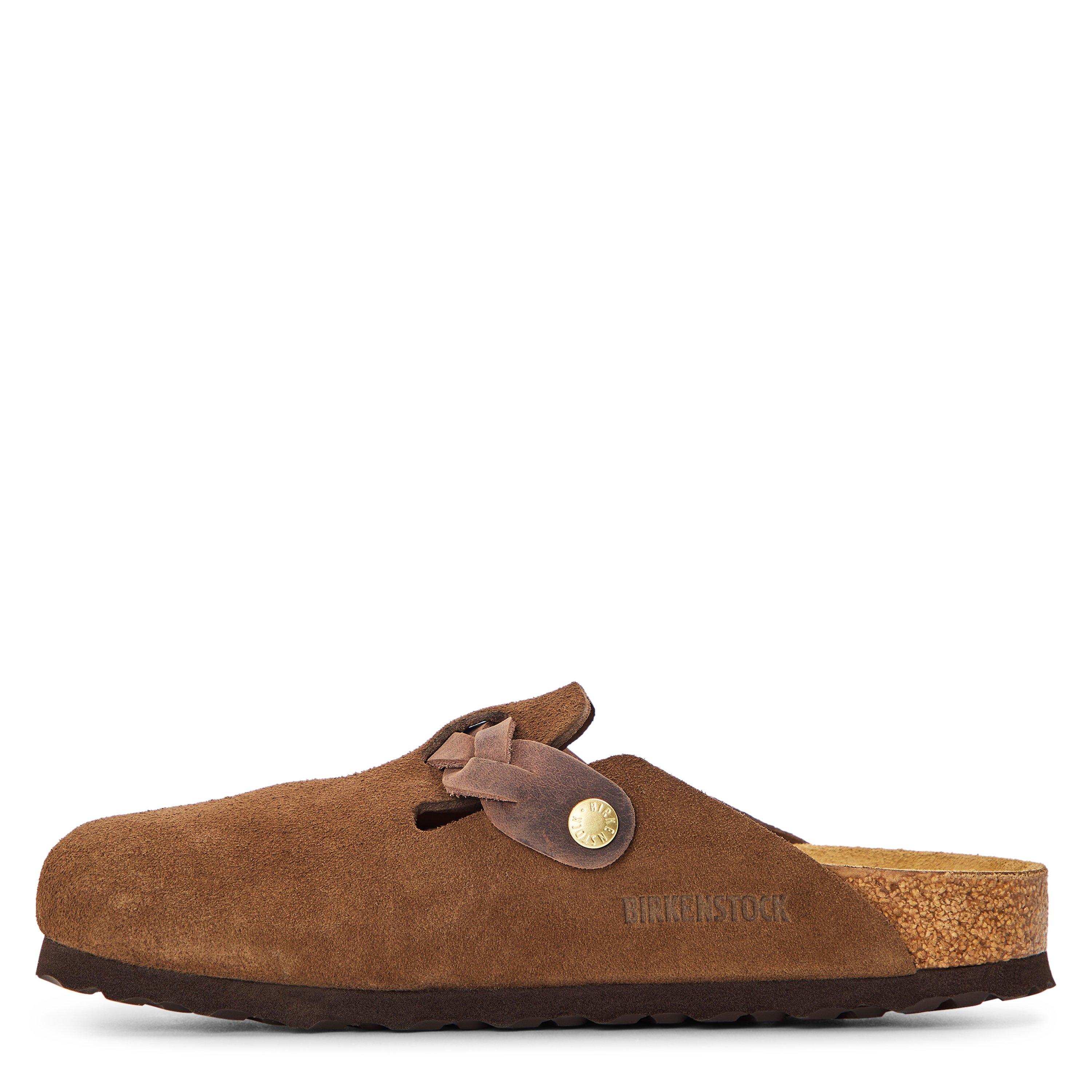 Carafe - Birkenstock - Womens Boston Suede Mules - 2