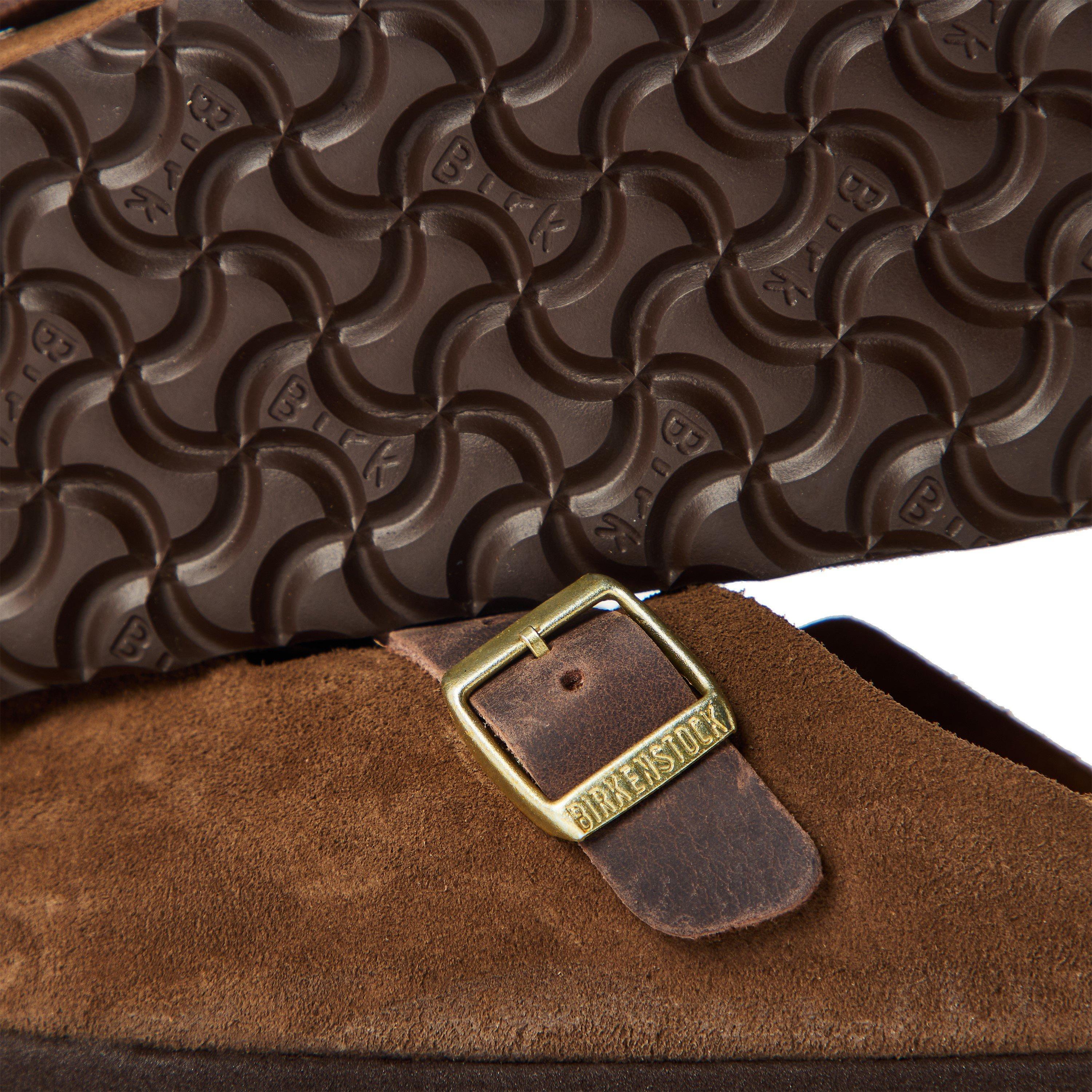 Carafe - Birkenstock - Womens Boston Suede Mules - 4
