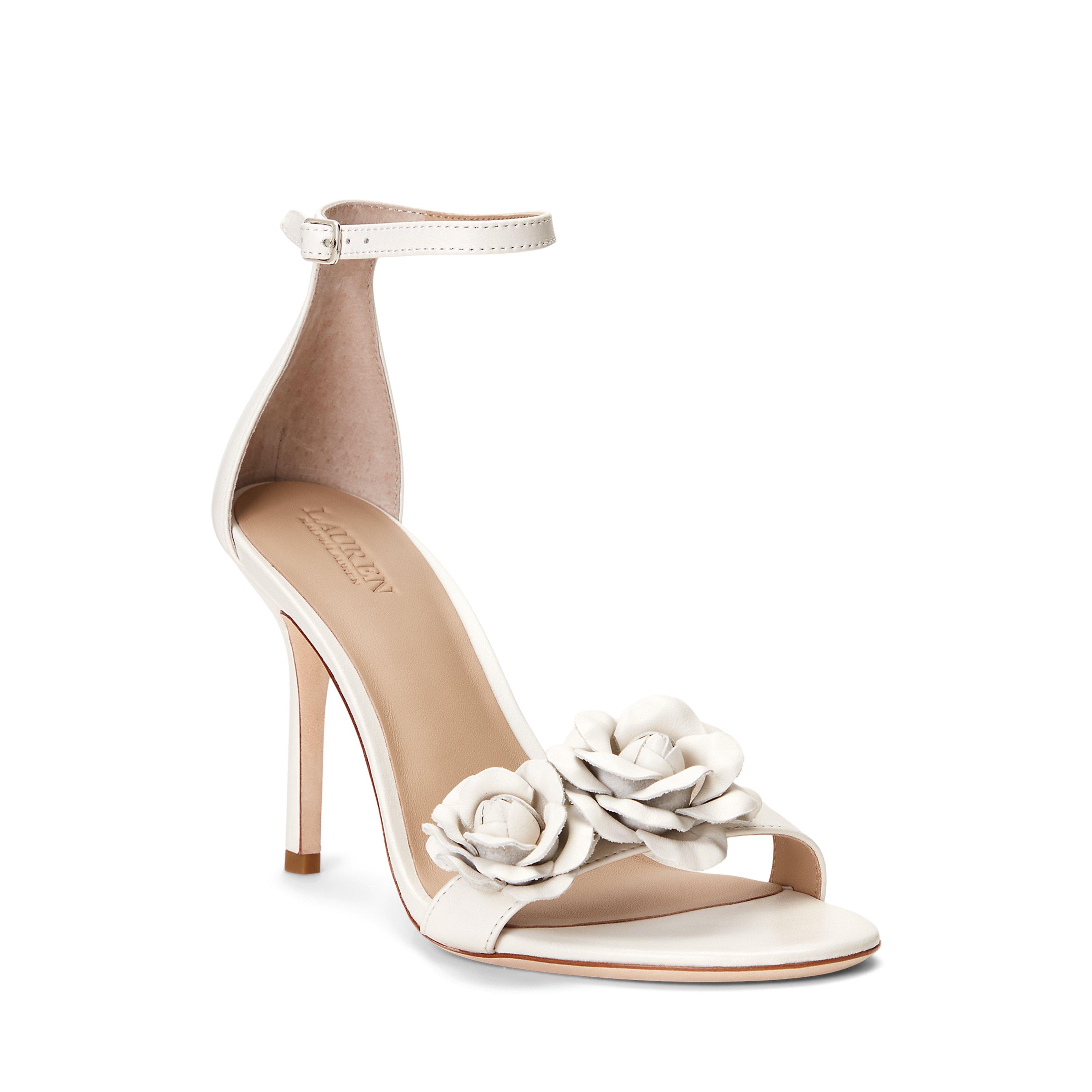 Soft White - Lauren by Ralph Lauren - Allie Flower Heel - 3