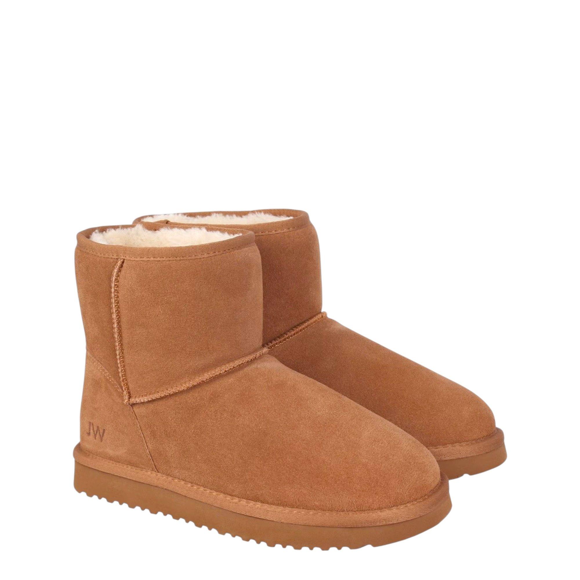 Tan - Jack Wills - Mid Snug Boots Womens - 3