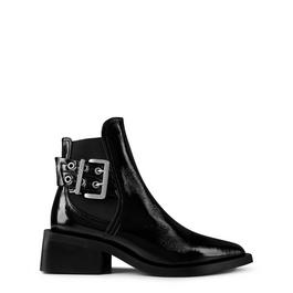 Ganni Chunky Buckle Chelsea Boots