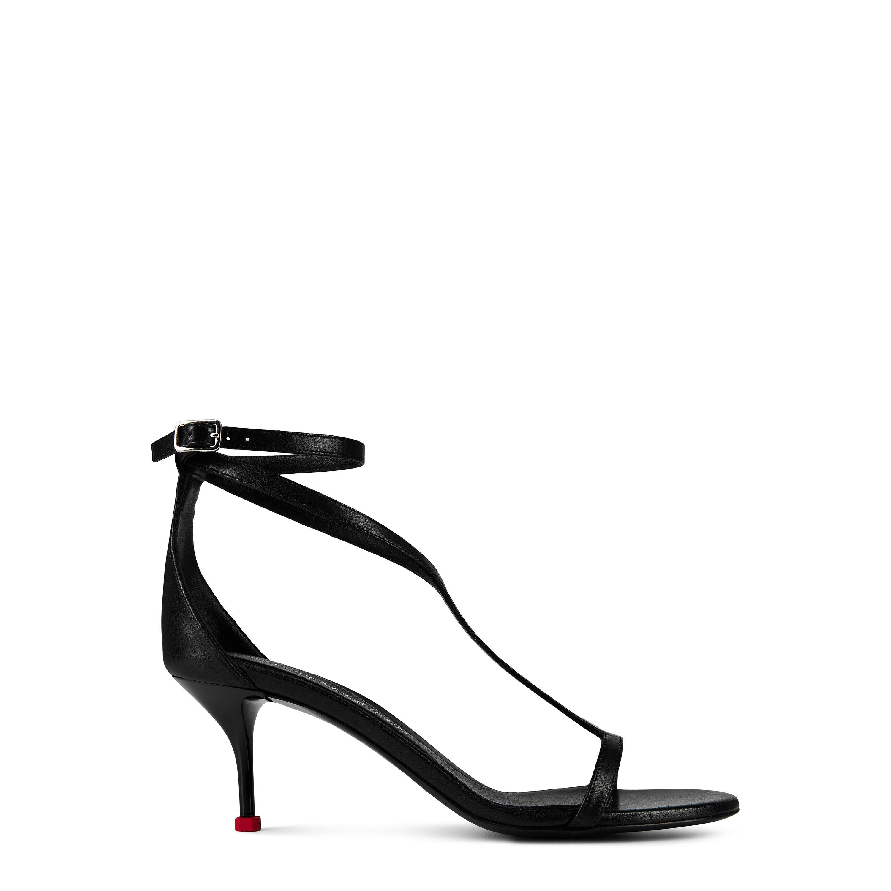 Alexander McQueen | Harness 70mm Sandals | Stiletto Heels