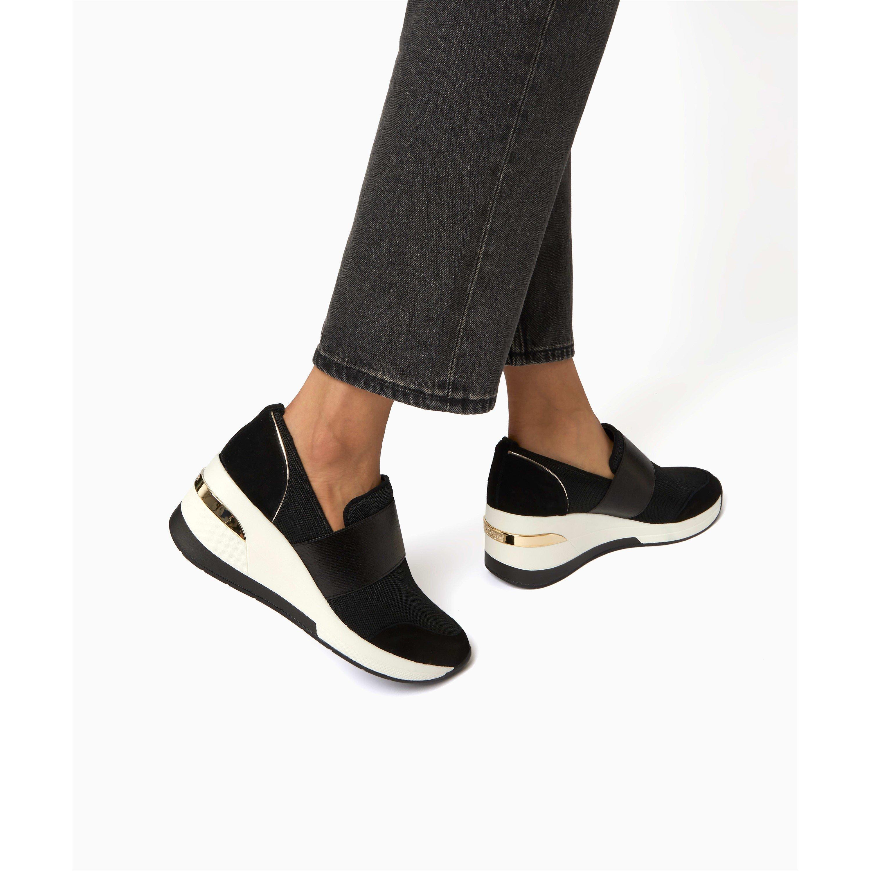 Zwart 027 - Dune London - Emilia Slip-on Trainers - 4