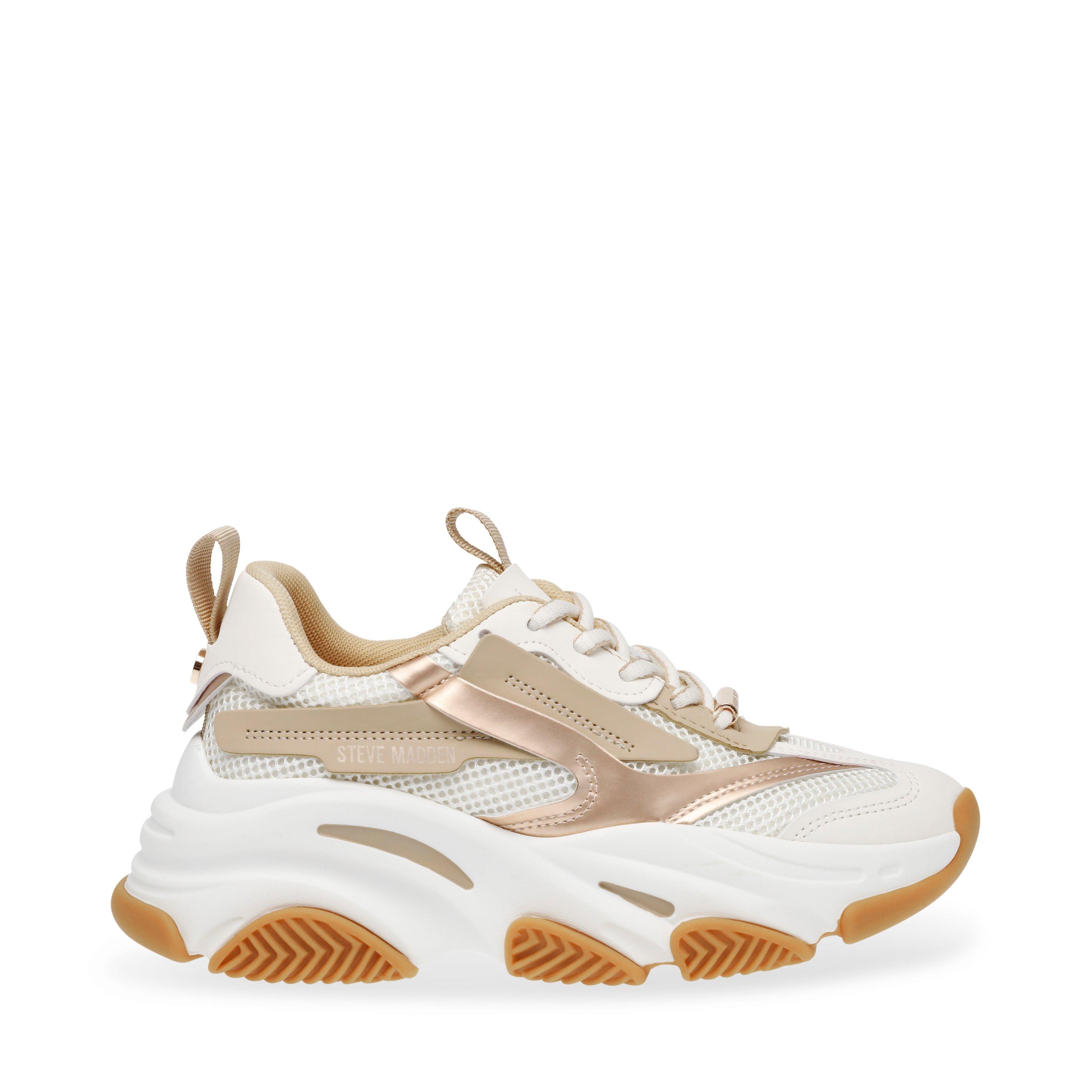Steve Madden Women's Possession Chunky Trainers - Coconut Milk - 3 (36)