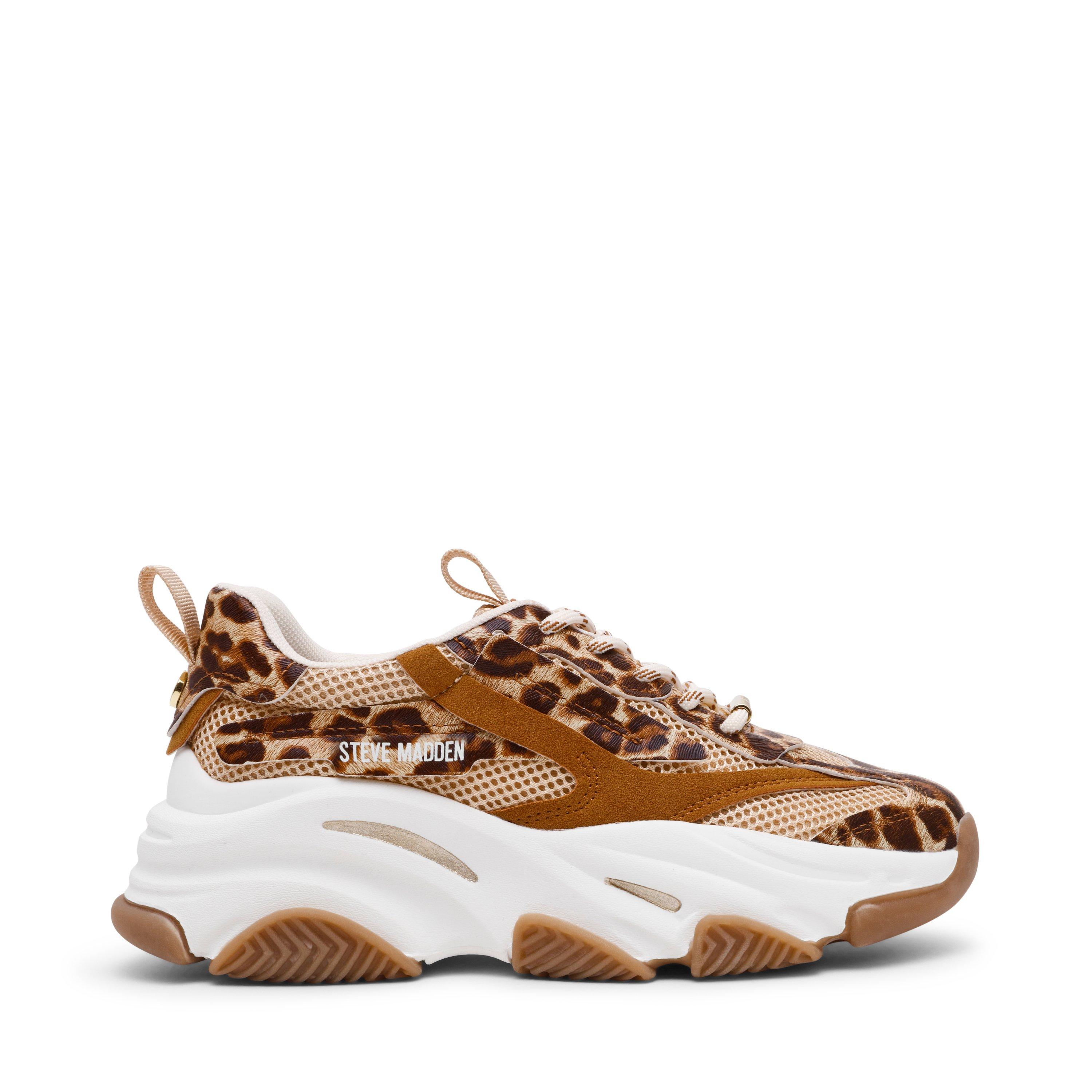 Steve Madden Women's Possession Chunky Trainers - Leopard - 4 (37)