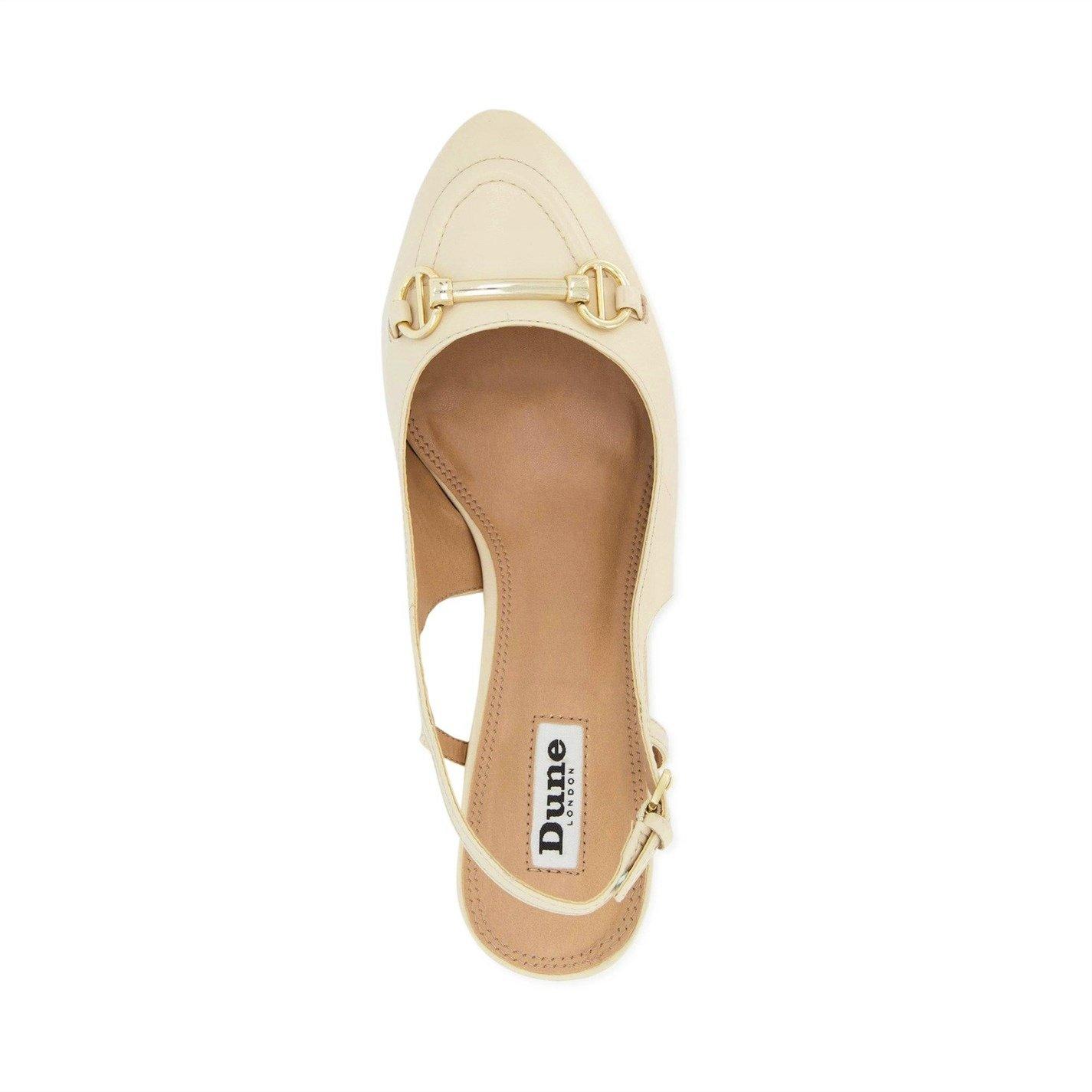 Ecru 736 - Dune London - Cassie Heeled Sandals - 3