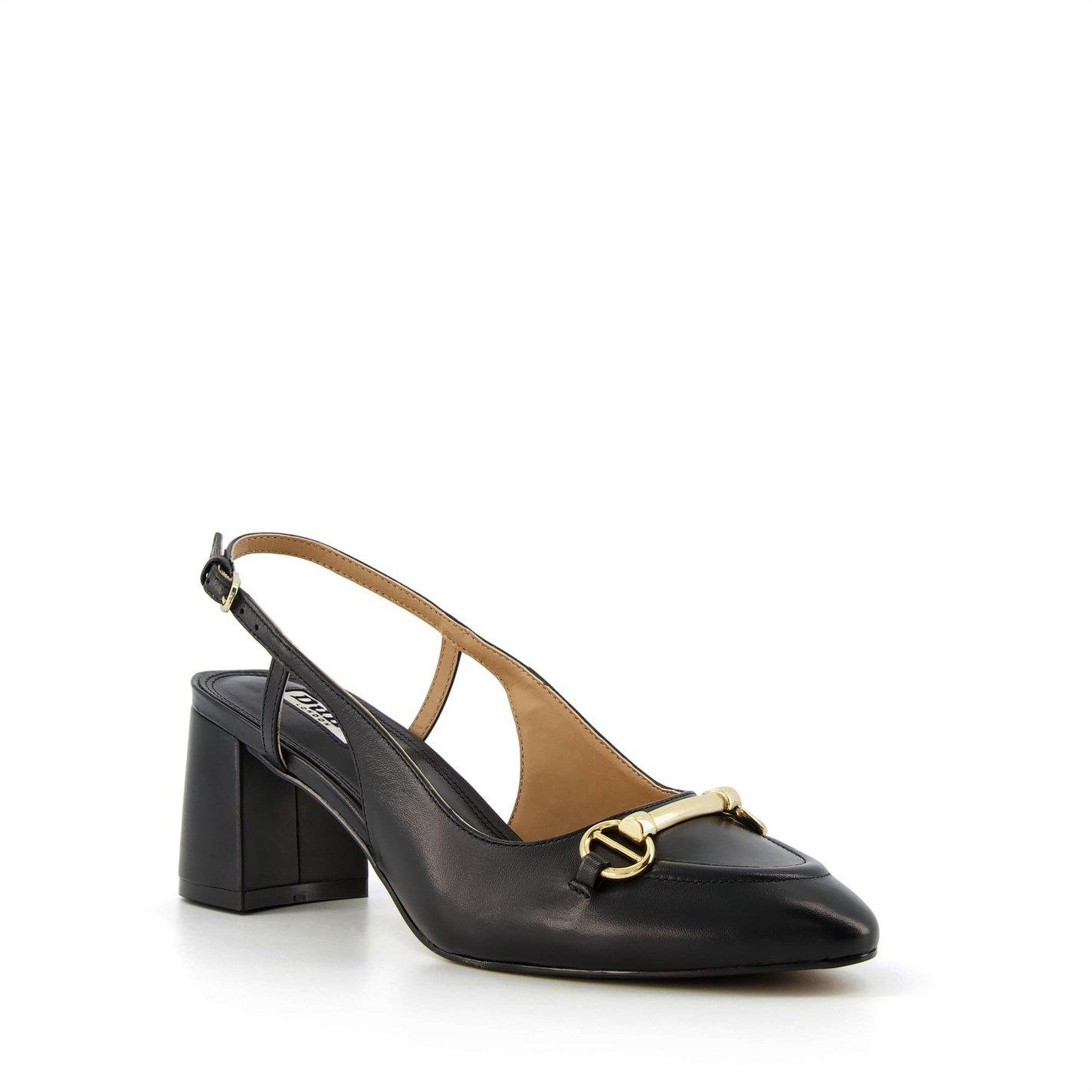 Pelle nera 484 - Dune London - Cassie Heeled Sandals - 2