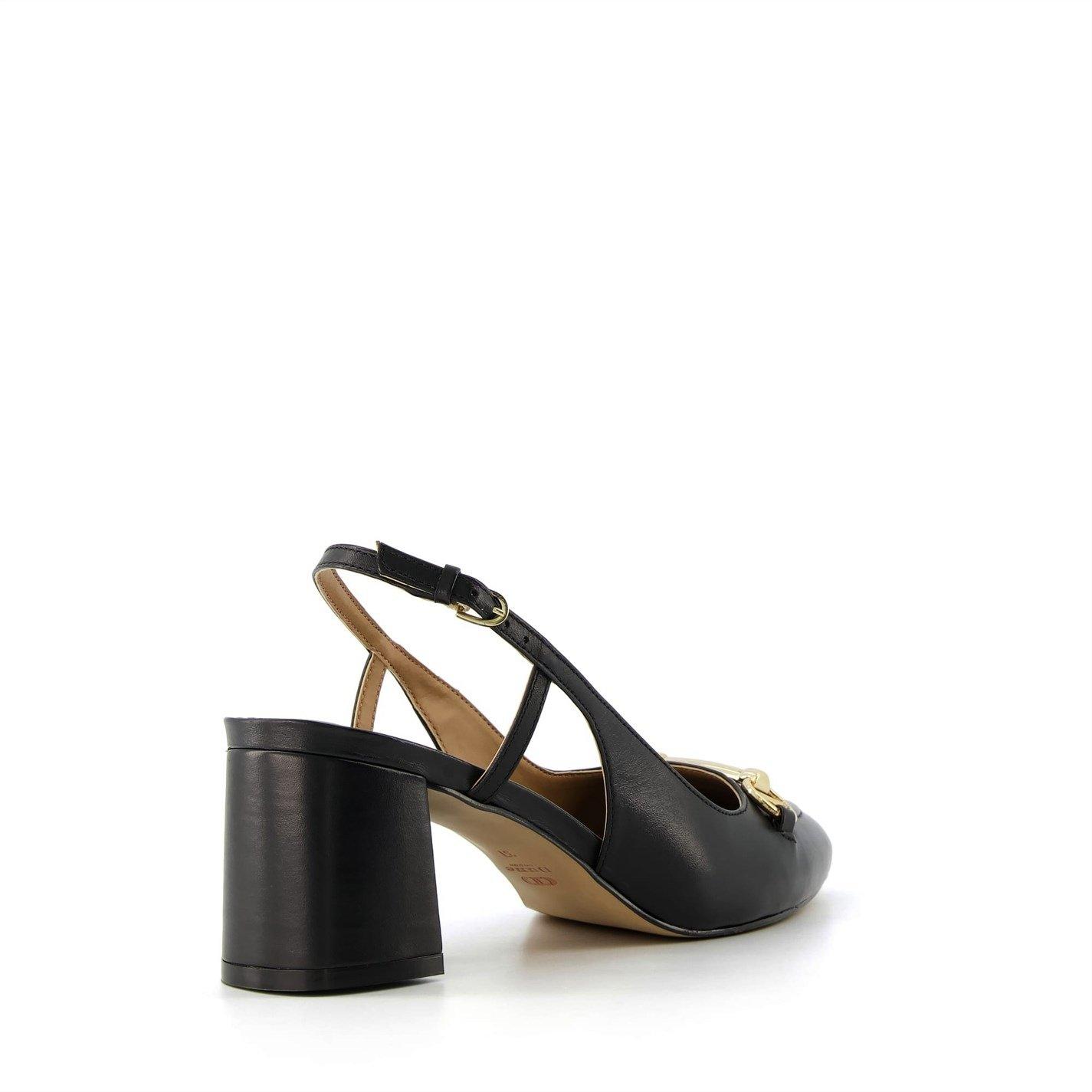 Pelle nera 484 - Dune London - Cassie Heeled Sandals - 3