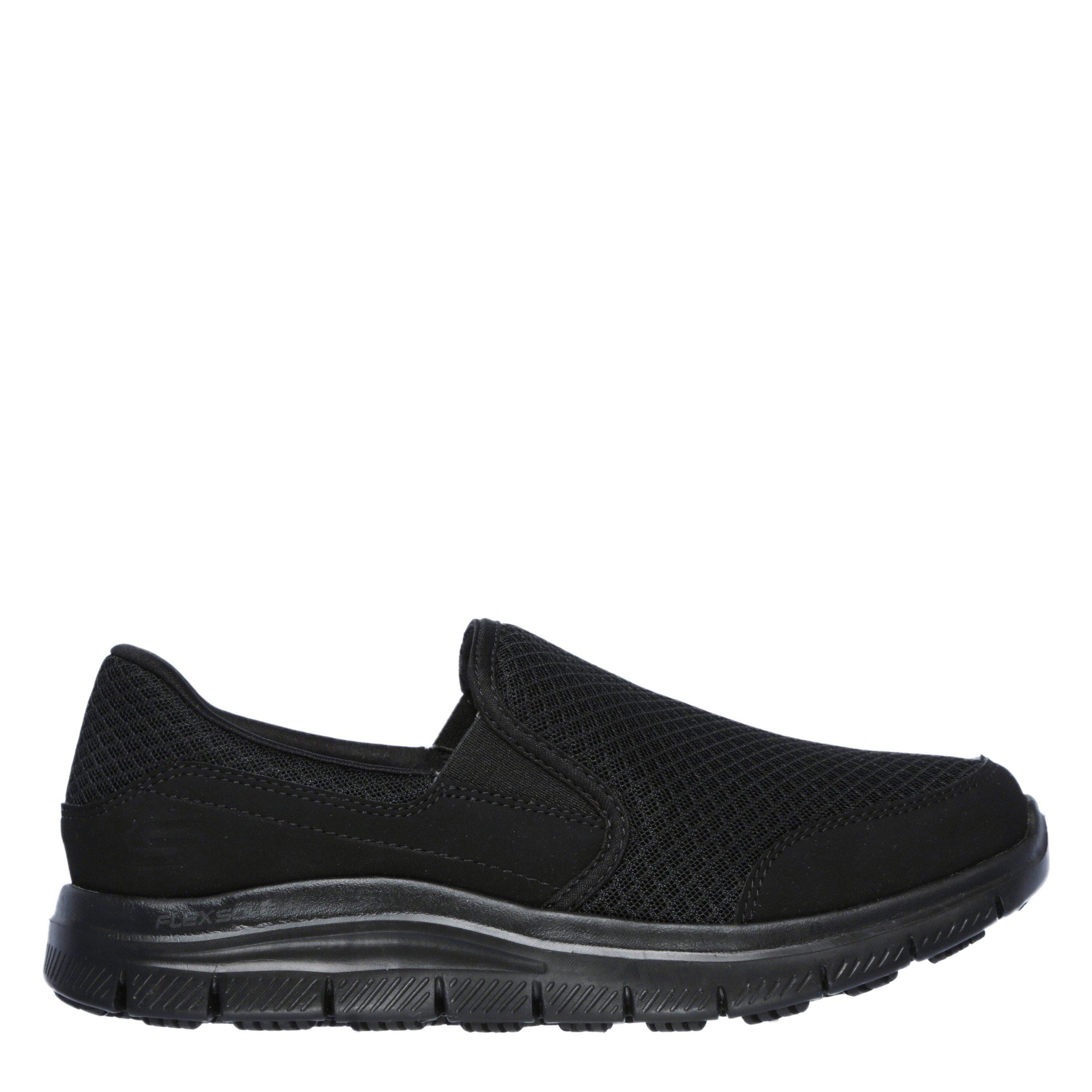 Black - Skechers - Work Relaxed Fit Cozard Ladies Shoes - 1