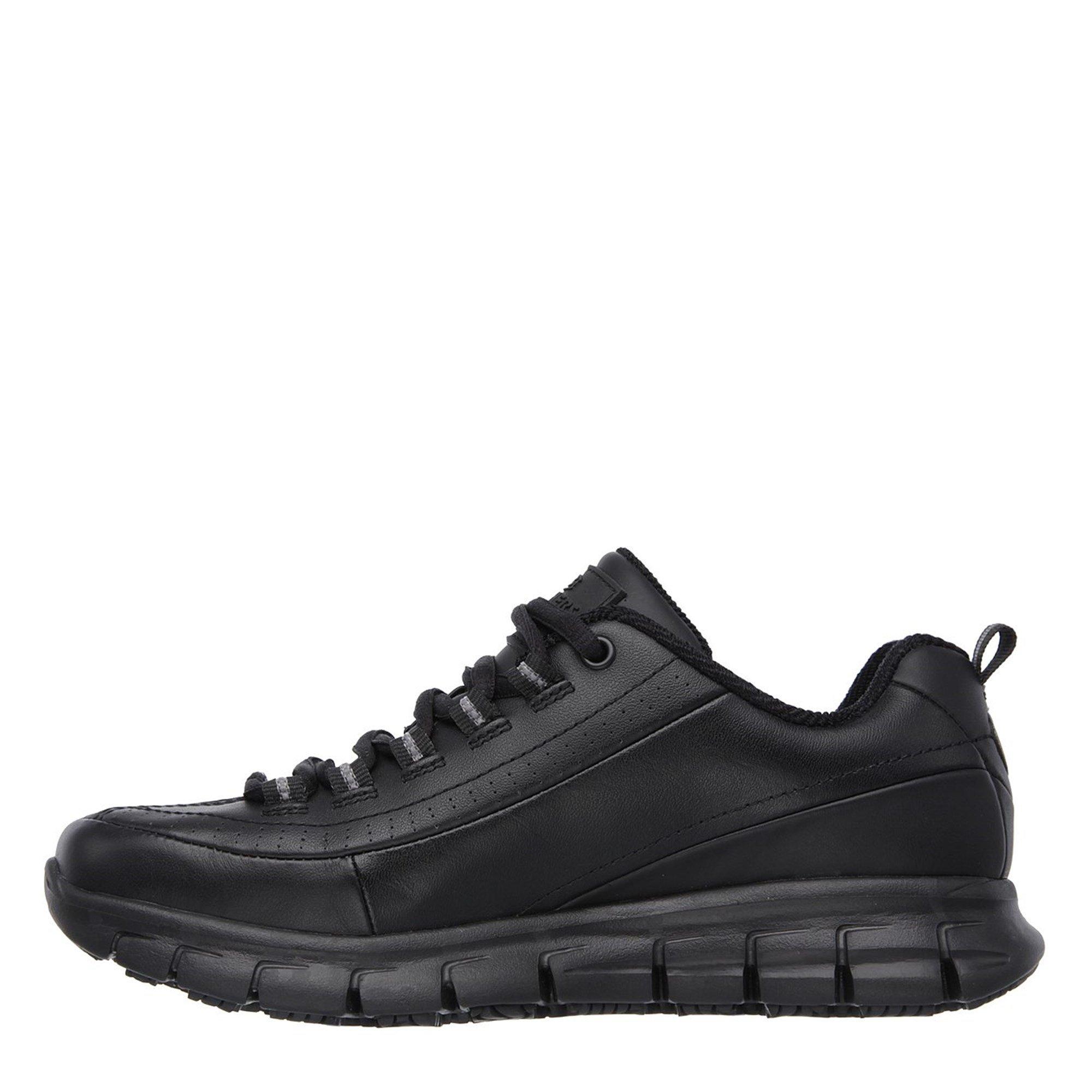 Negro - Skechers - Work Trick Trainers Ladies - 2