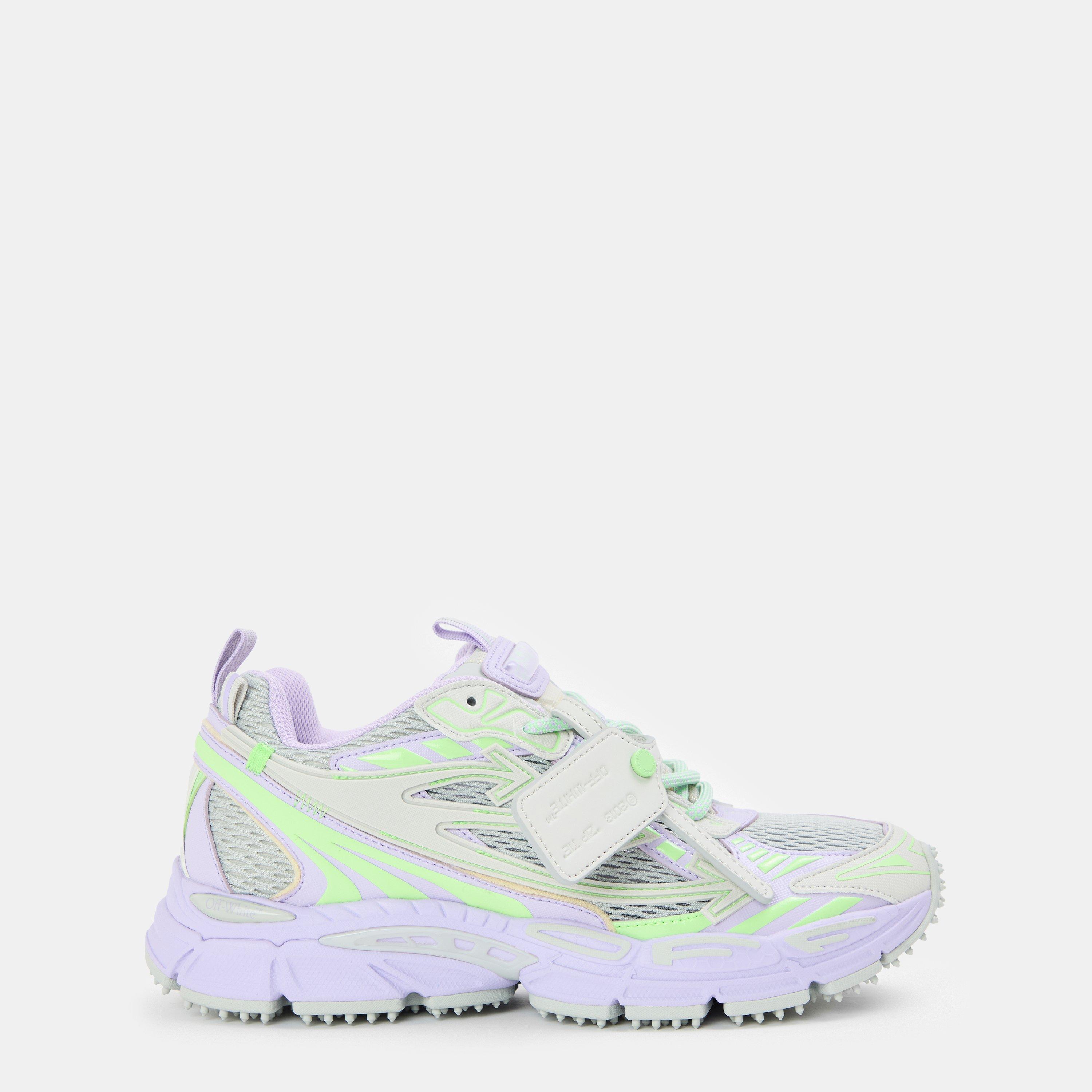 Grey Lavander - Off White - Women's Be Right Back Retro-inspired Comfort Sneakers - 1