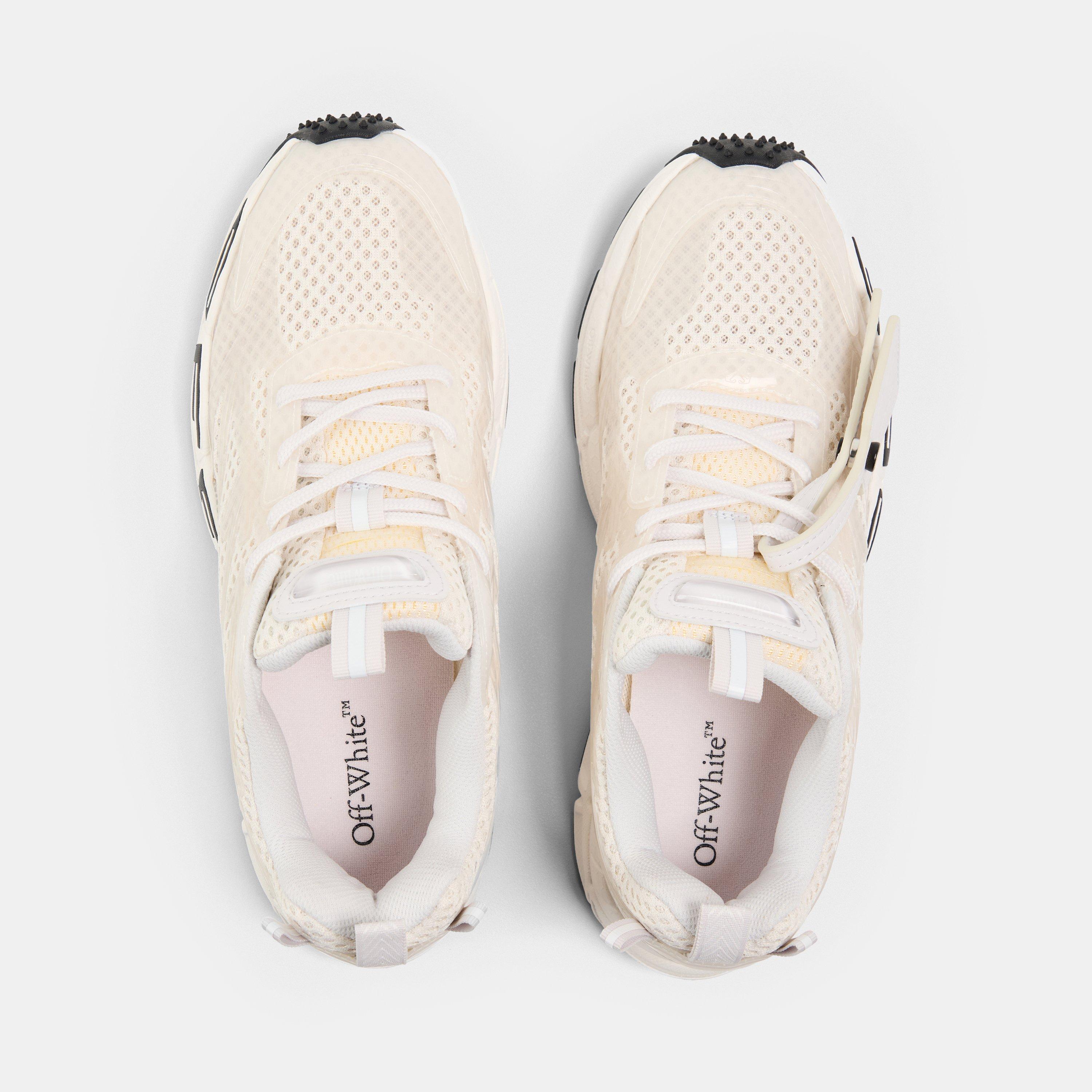 Whte Transparnt - Off White - Women's Be Right Back Retro-inspired Comfort Sneakers - 5