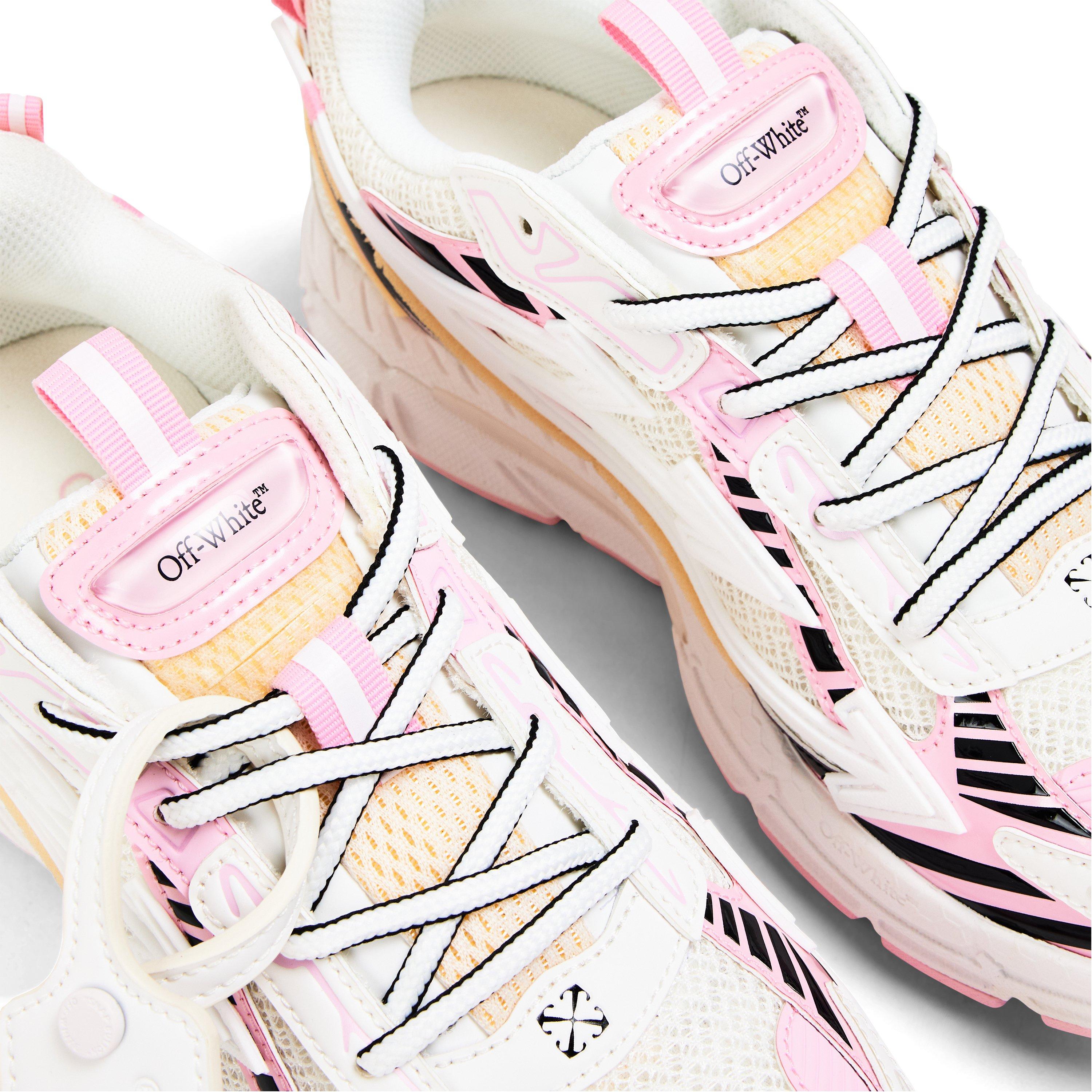 White/Soft Pink - Off White - Women's Be Right Back Retro-inspired Comfort Sneakers - 3