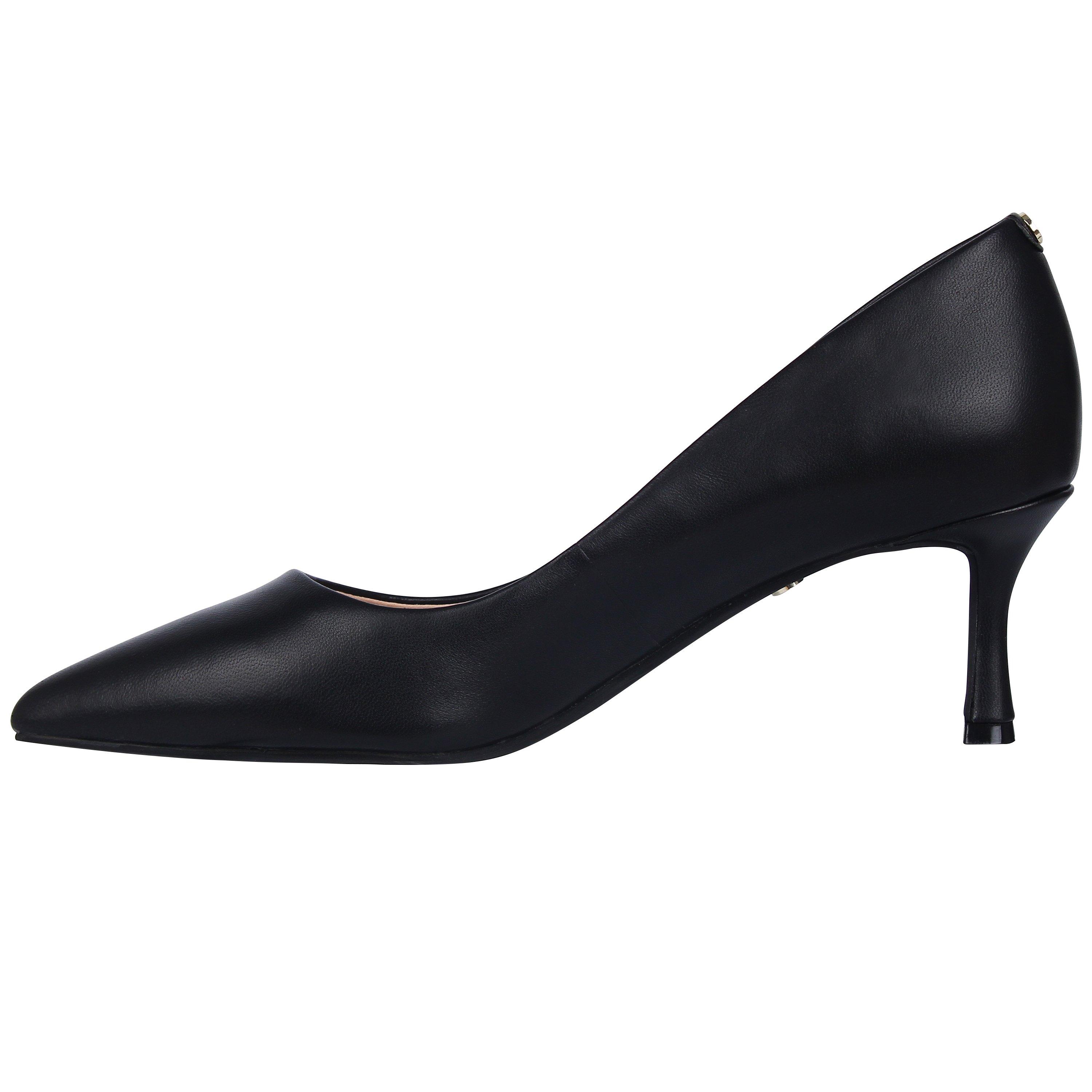 Schwarzes Leder - Biba - Women's Kate Stiletto Court Shoes - 4