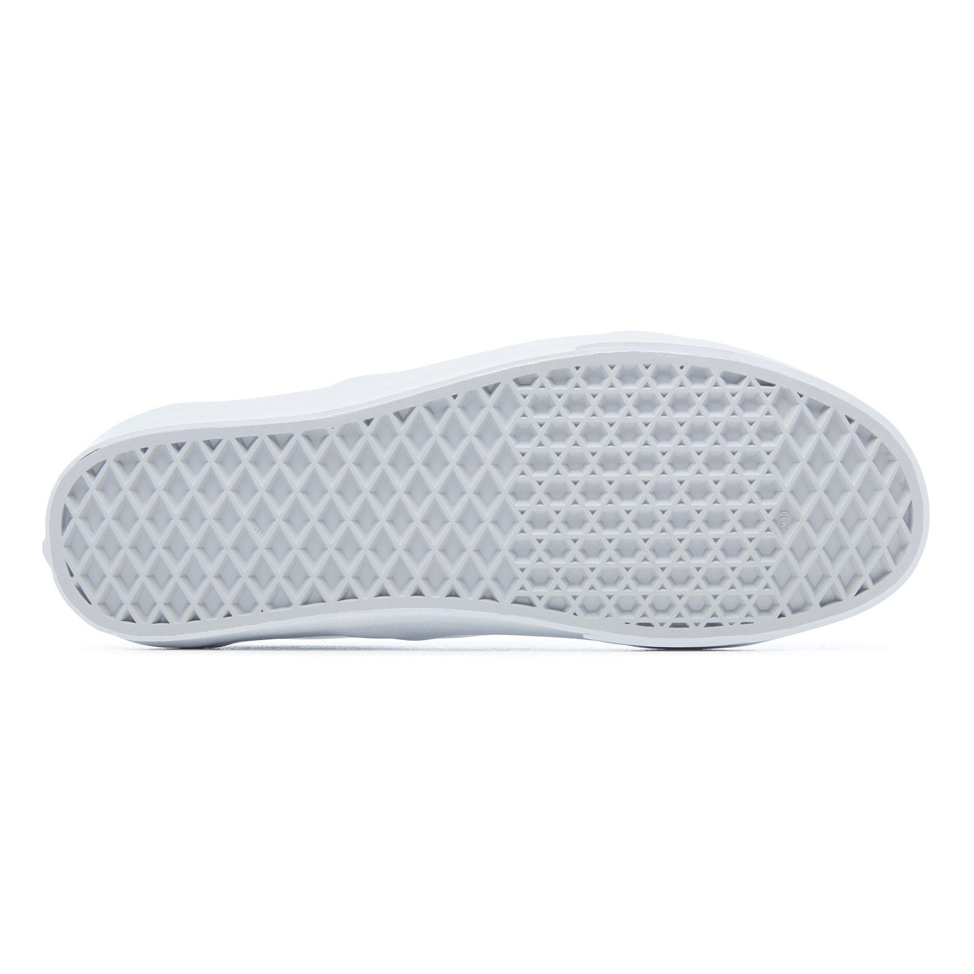 True White - Vans - Women's Classic Slip On Trainers - 5