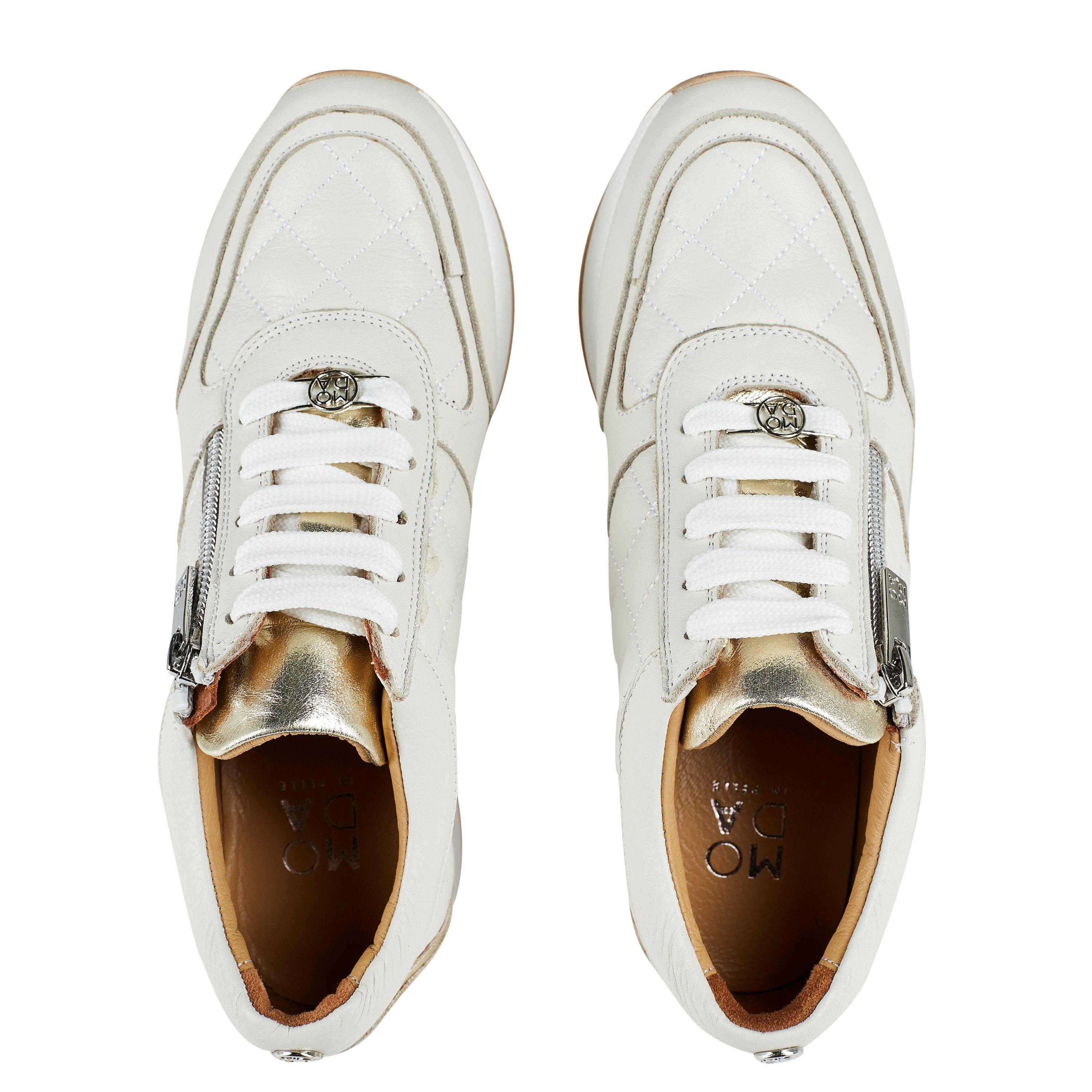 OFF WHITE - Moda in Pelle - Berke Trainers - 5