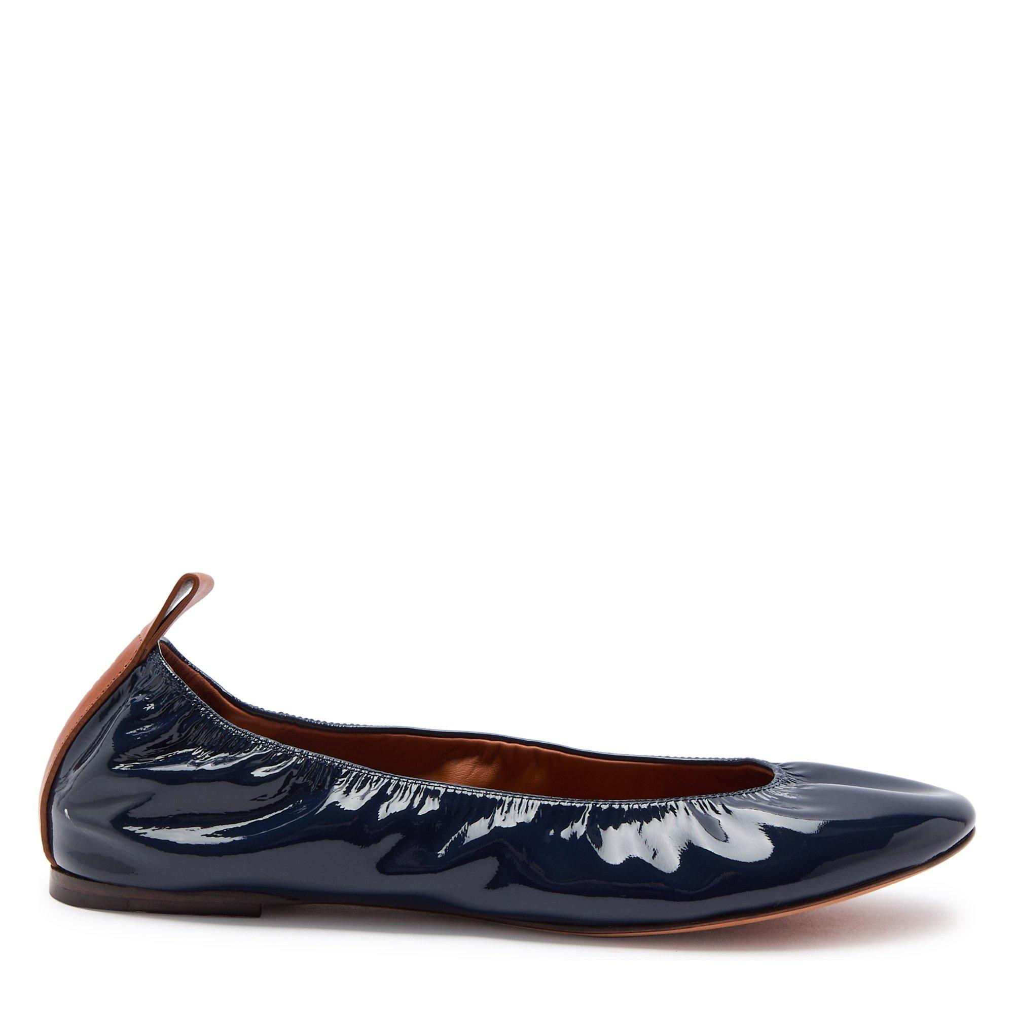 BLUE - Lanvin - BALLERINA GLOSSY