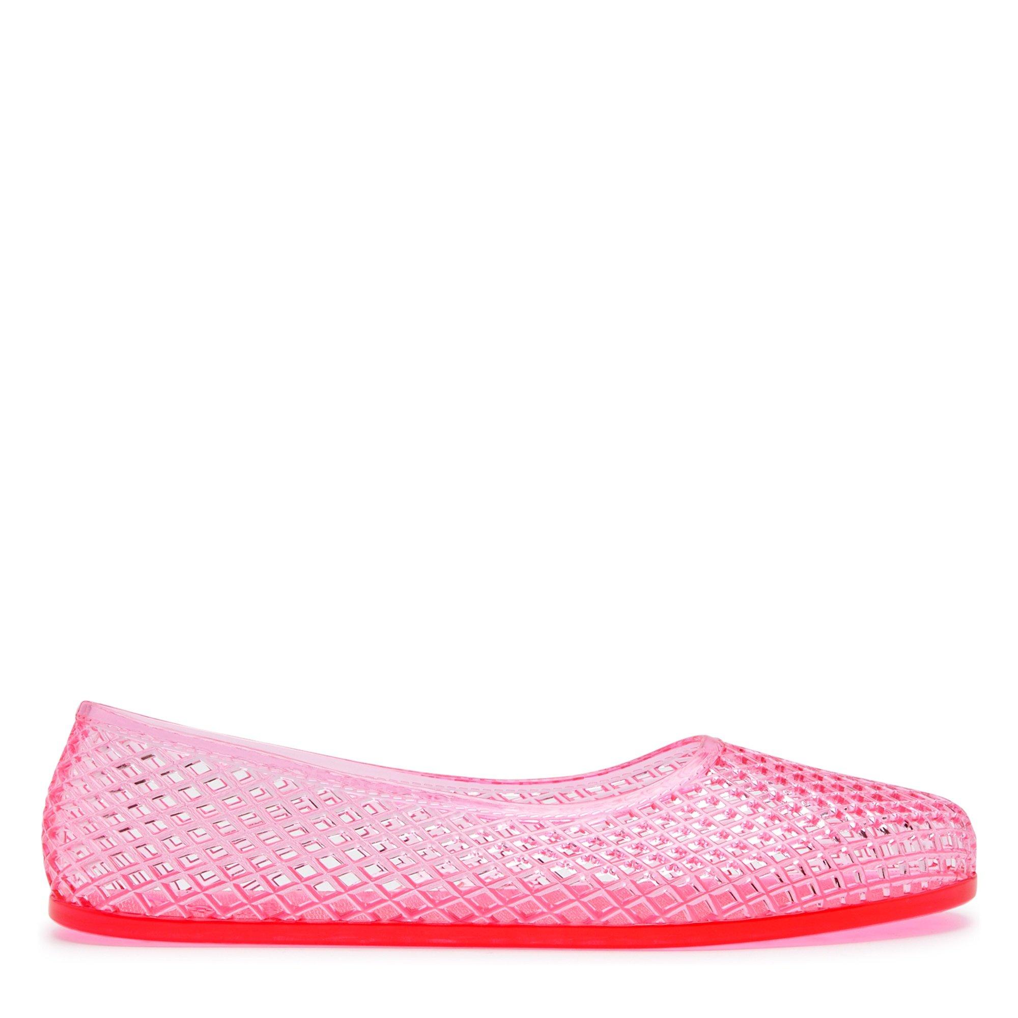 PINK - Ancient Greek Sandals - Women's IRO Jelly Ballerina Shoes