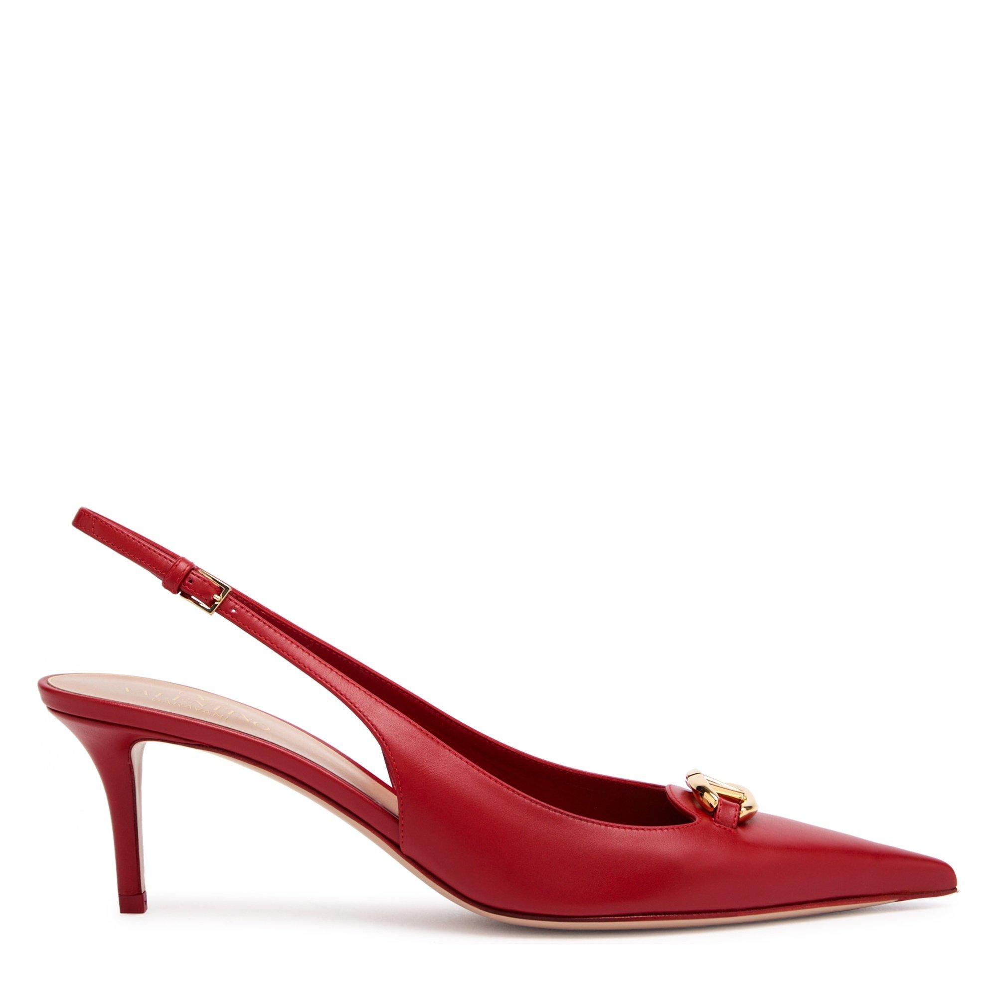 RED - Valentino - 60 VLOGO SLINGBACK