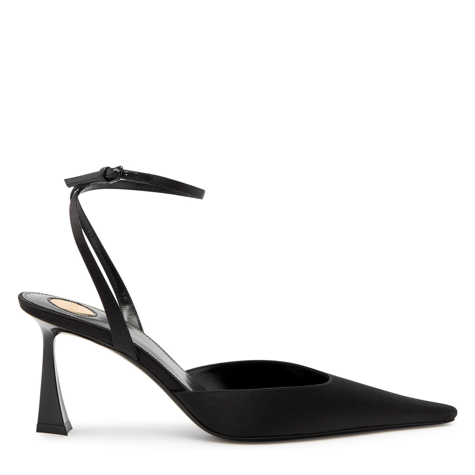 BLACK - Saint Laurent - DOVILLE 75 HECTOR PUMP - 1
