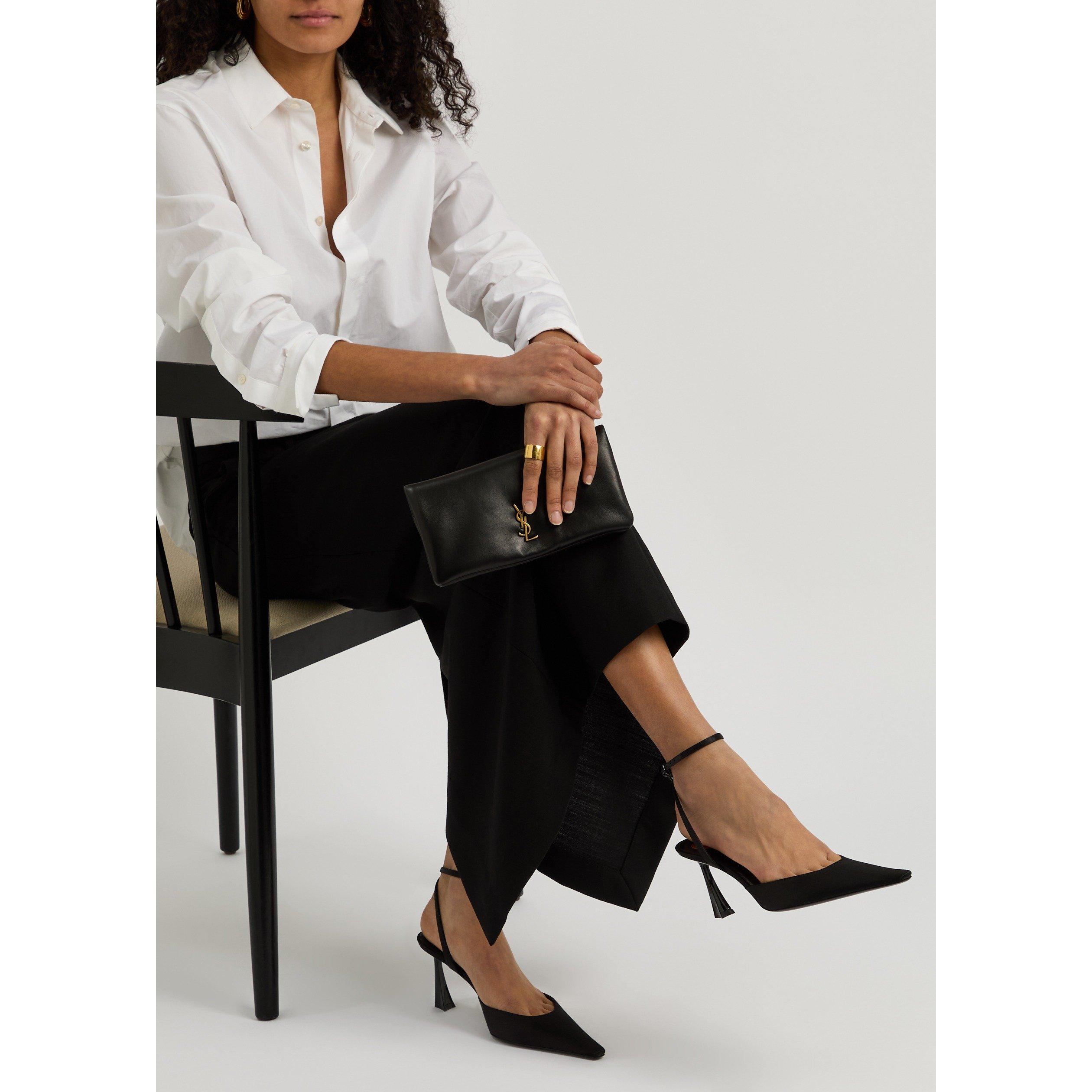 BLACK - Saint Laurent - DOVILLE 75 HECTOR PUMP - 3