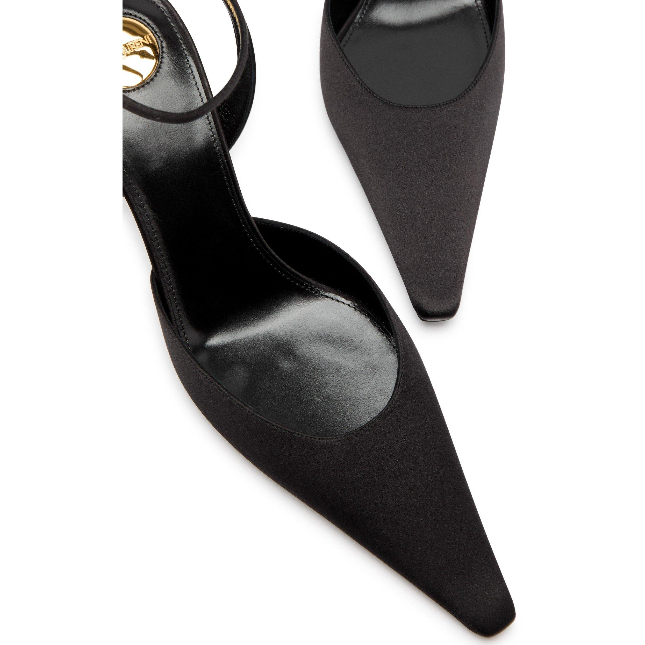 BLACK - Saint Laurent - DOVILLE 75 HECTOR PUMP - 4