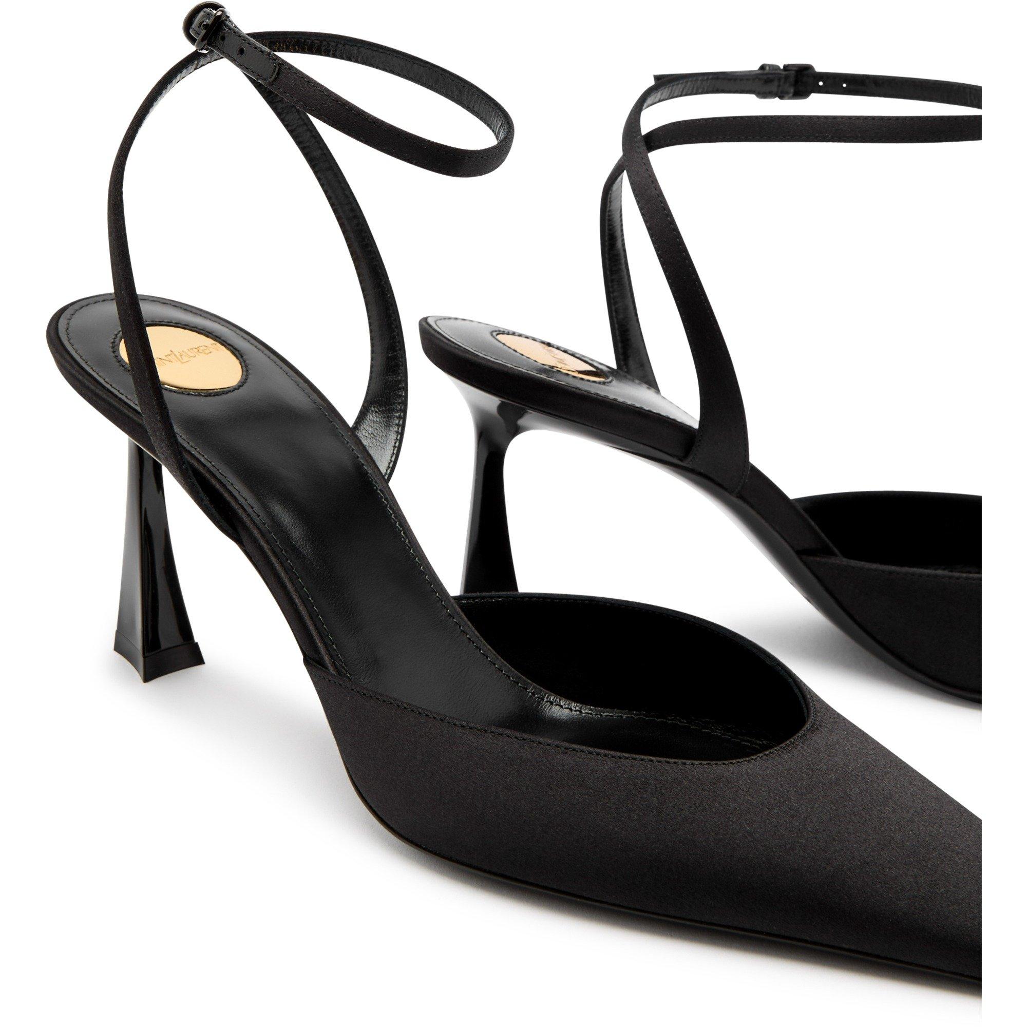 BLACK - Saint Laurent - DOVILLE 75 HECTOR PUMP - 5