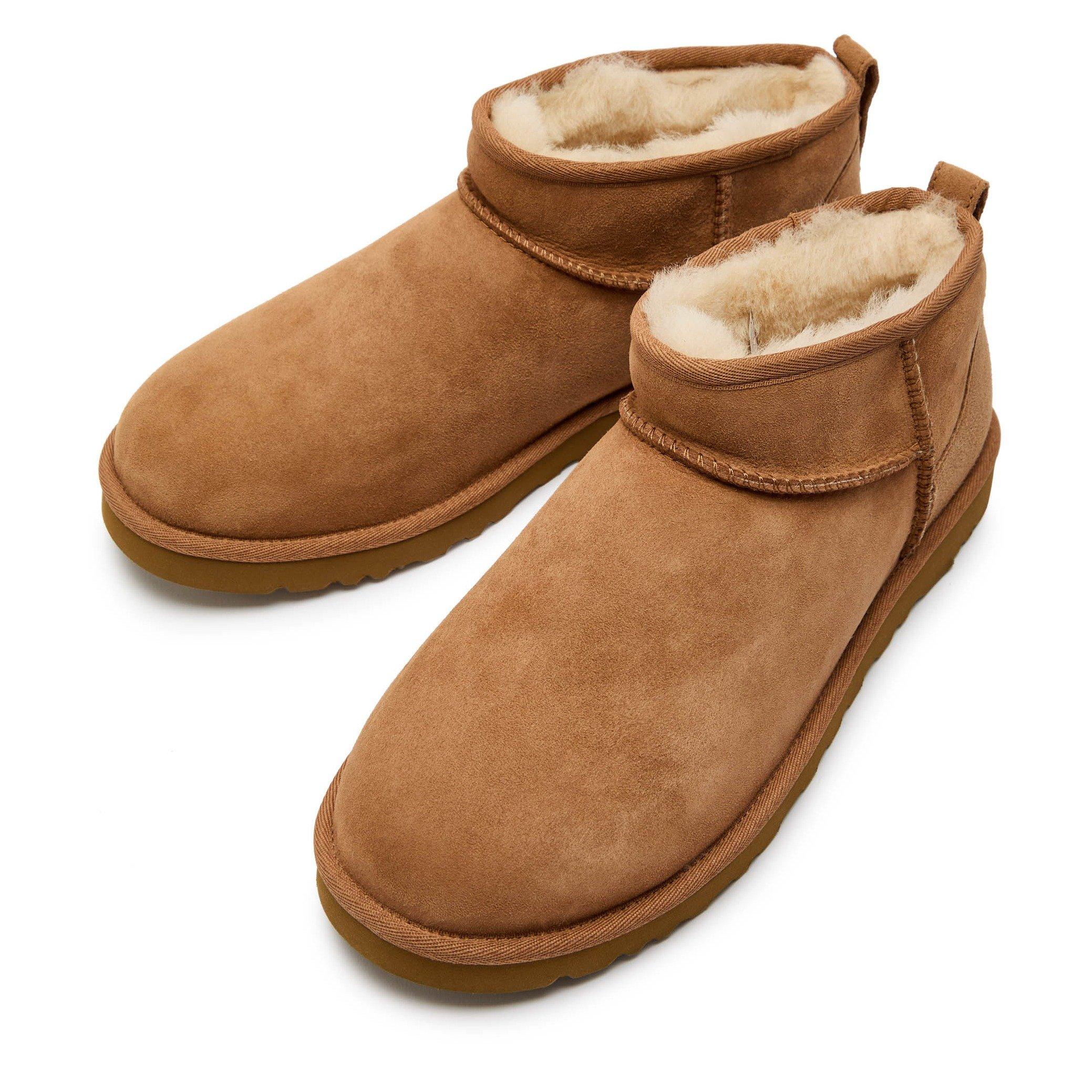 BROWN - Ugg - Men's Classic Ultra Mini Boots - 3