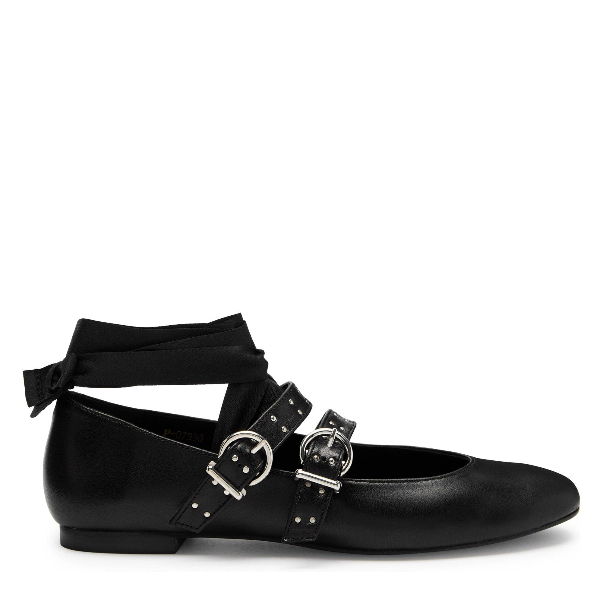 BLACK - Alohas - Thekla STUDDED BALLET FLAT
