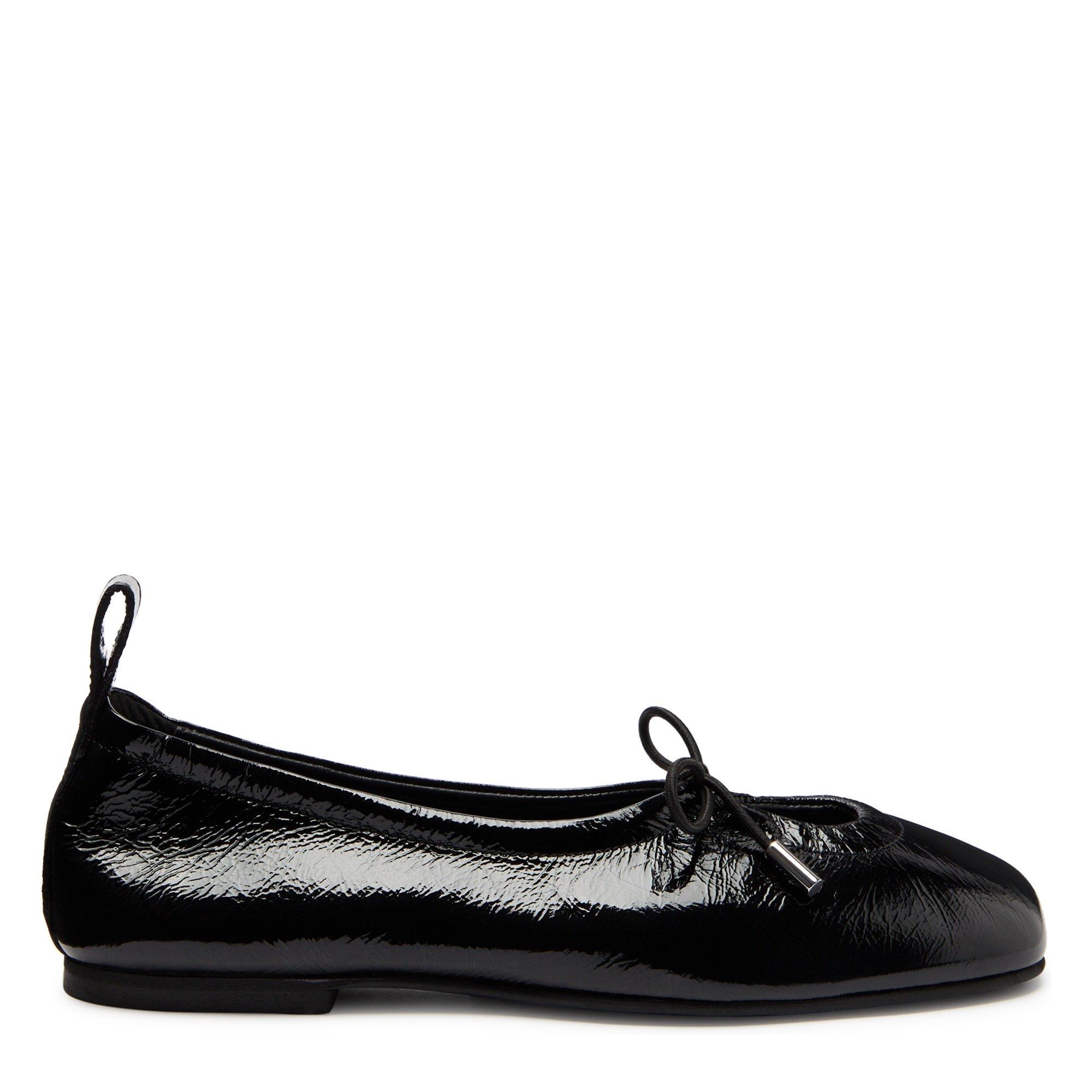 BLACK - Alohas - Rosalind Patent Ballet Flat