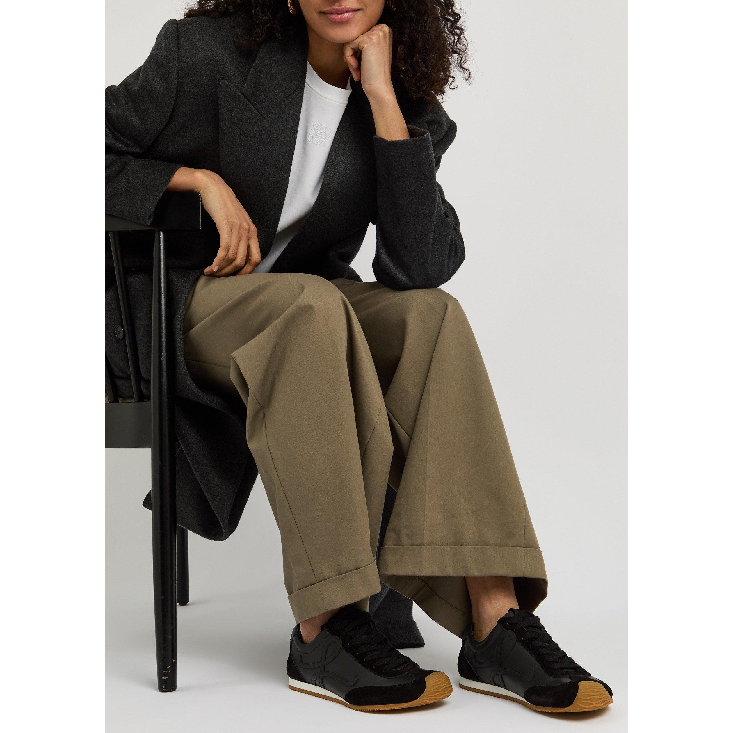 BLACK - Loewe - Women's Ballet Runners 2.0 Leather - 3