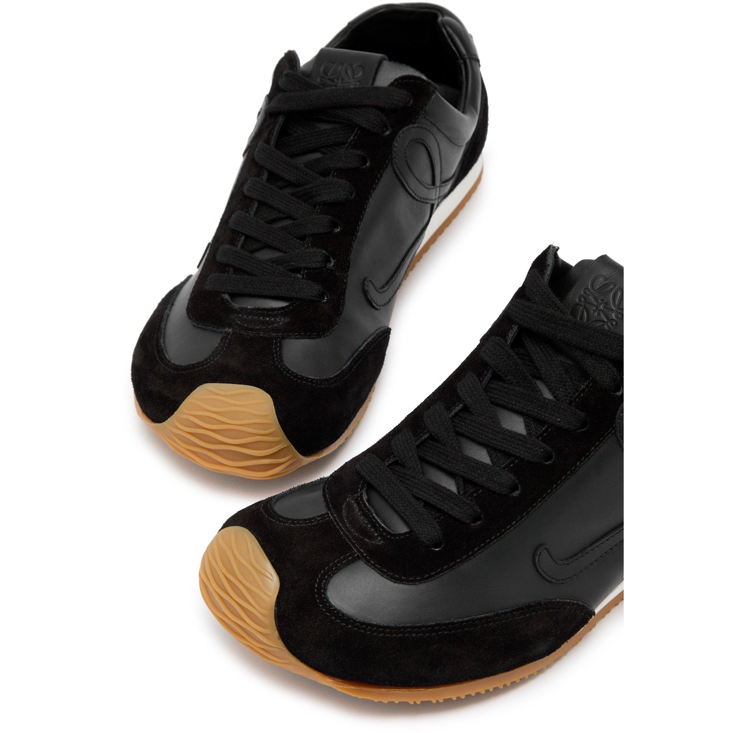 BLACK - Loewe - Women's Ballet Runners 2.0 Leather - 4