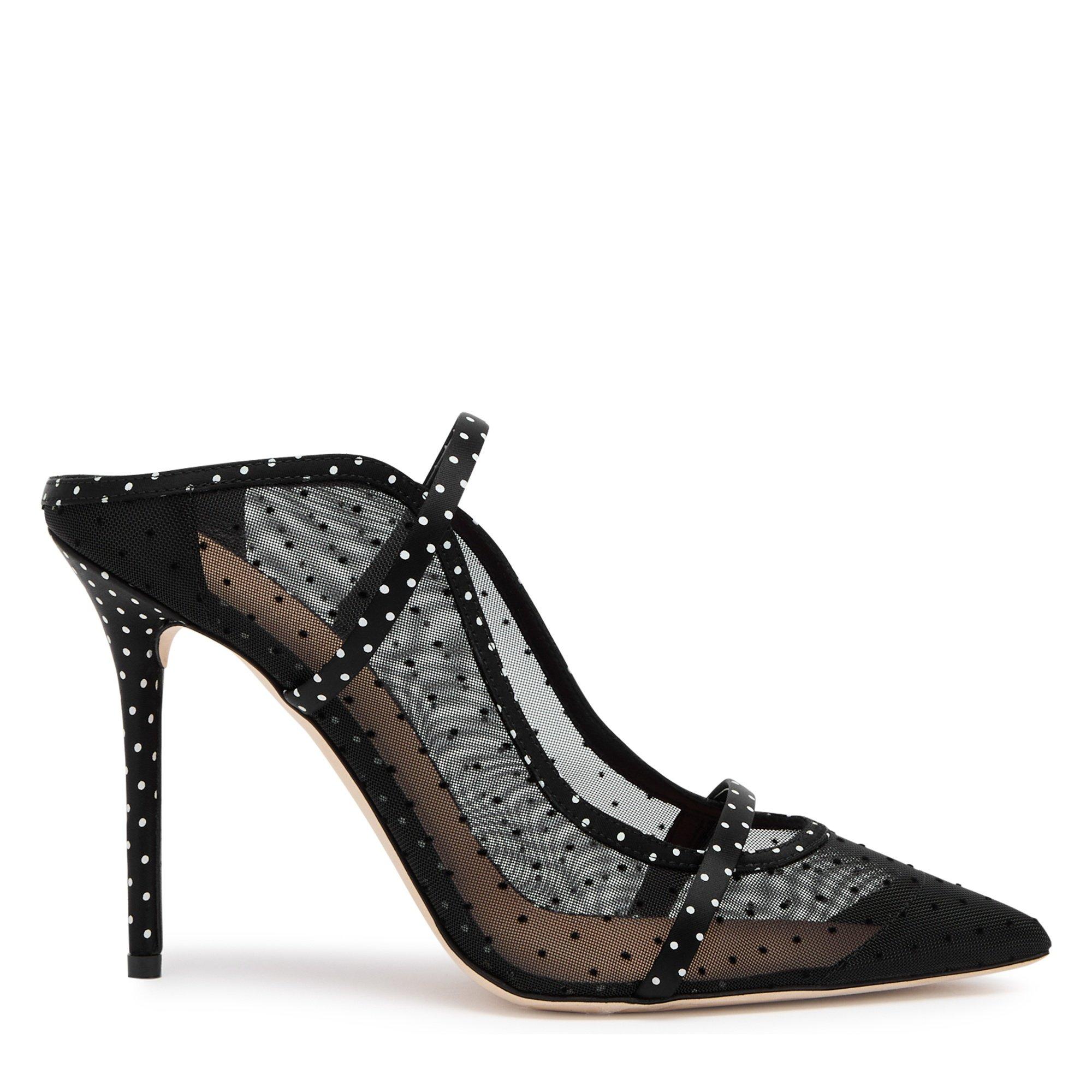 BLACK - Malone Souliers - MAUREEN 100 MESH MULE