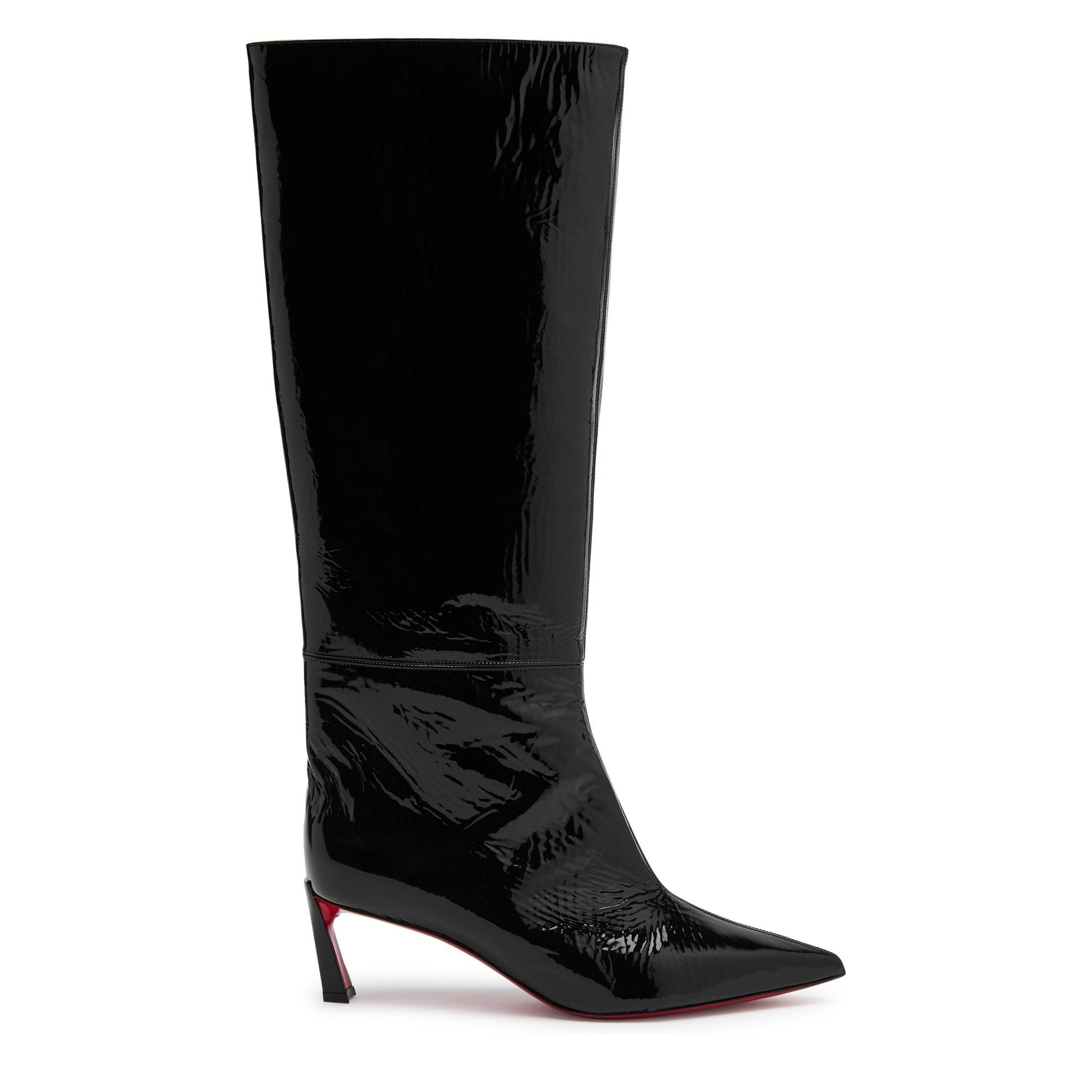 BLACK - Christian Louboutin - CONDOROCOMBO BOTTA 55 PATENT