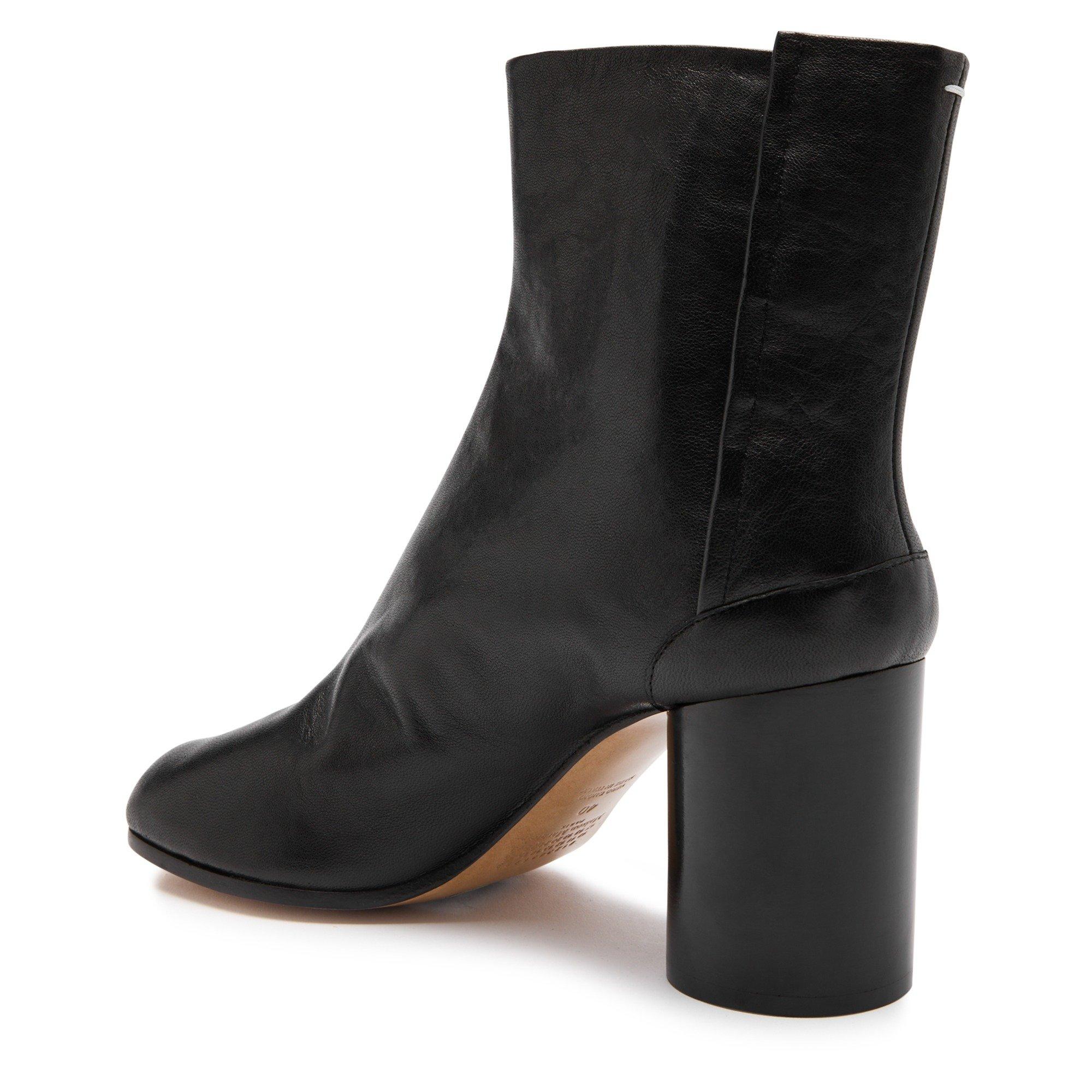 BLACK - Maison Margiela - TABI ANKLE BOOTS H80 - 2